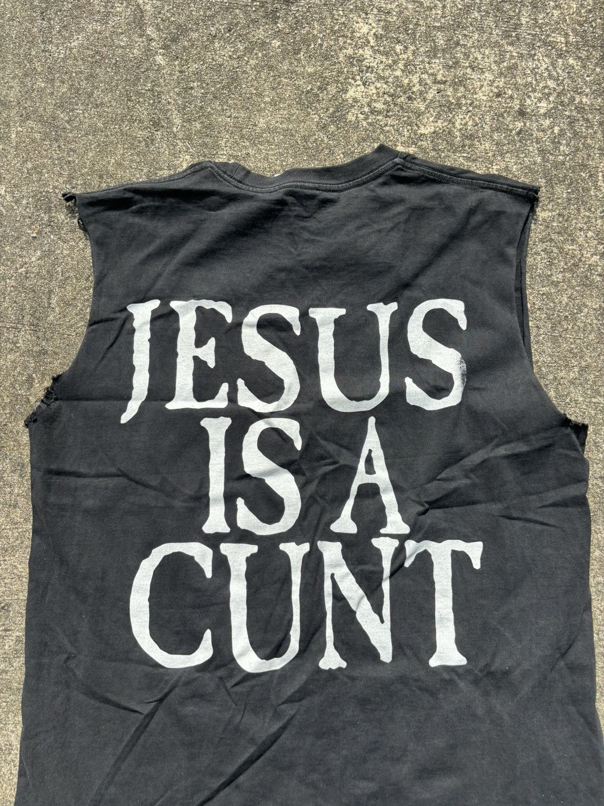 Band Tees × Vintage Vintage Cradle of Filth Vestal Masturbation Jesus Is A Cunt Size US L / EU 52-54 / 3 - 5 Thumbnail