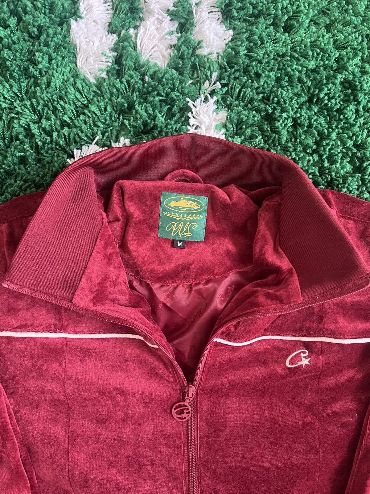 Corteiz Corteiz VVS Uptown Track Jacket Red Size US M / EU 48-50 / 2 - 2 Thumbnail