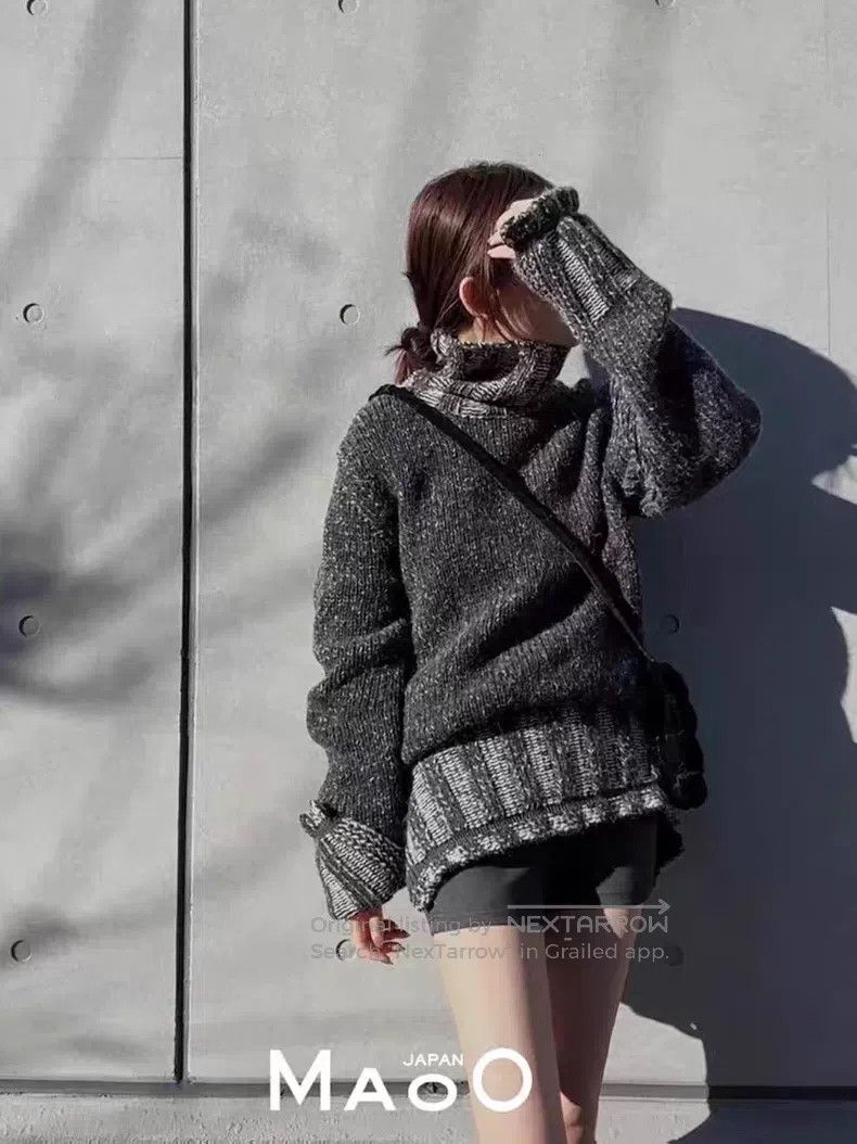 Maison Margiela Maison Margiela Coarsely woven turtleneck sweater Size S / US 4 / IT 40 - 8 Thumbnail