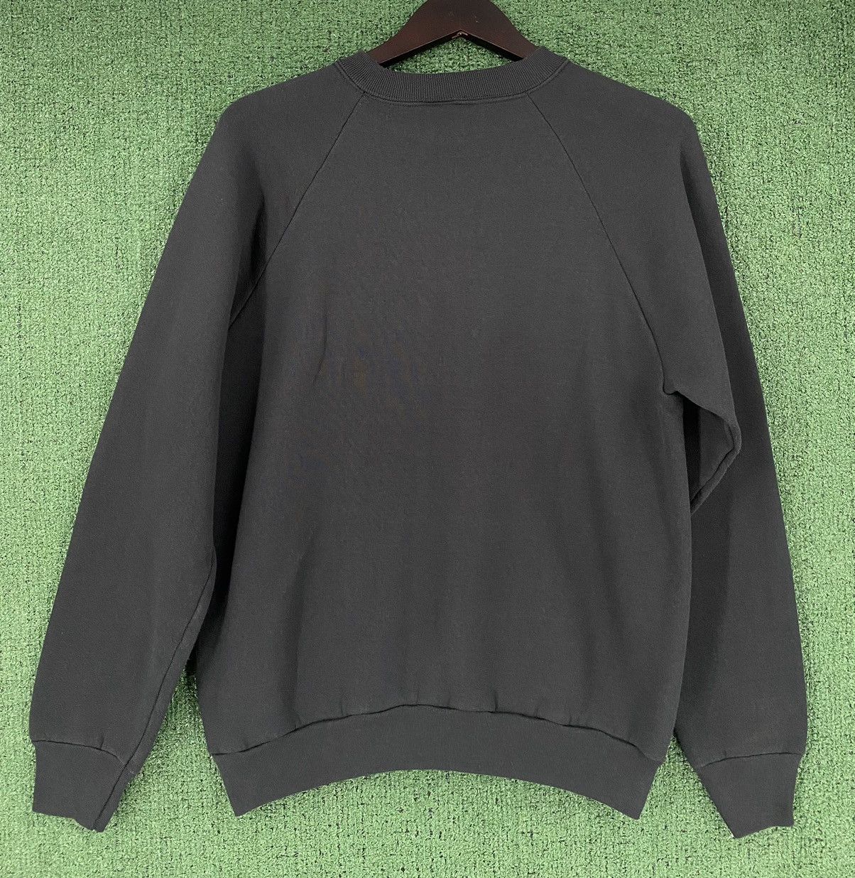 Fruit Of The Loom Vintage 90’s Cat Kitten Embroidered Sewn Handmade Sweatshirt Size L / US 10 / IT 46 - 5 Thumbnail