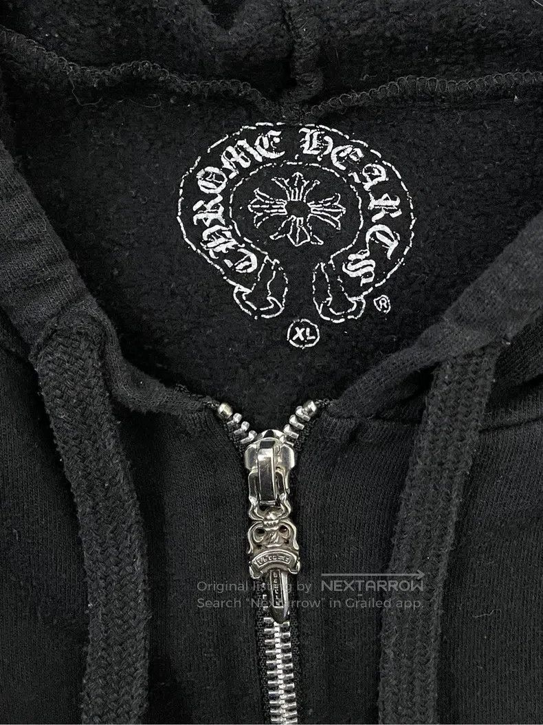 Chrome Hearts CHROME HEARTS Size XL Black scroll phantom cross silver but Size US XL / EU 56 / 4 - 4 Thumbnail