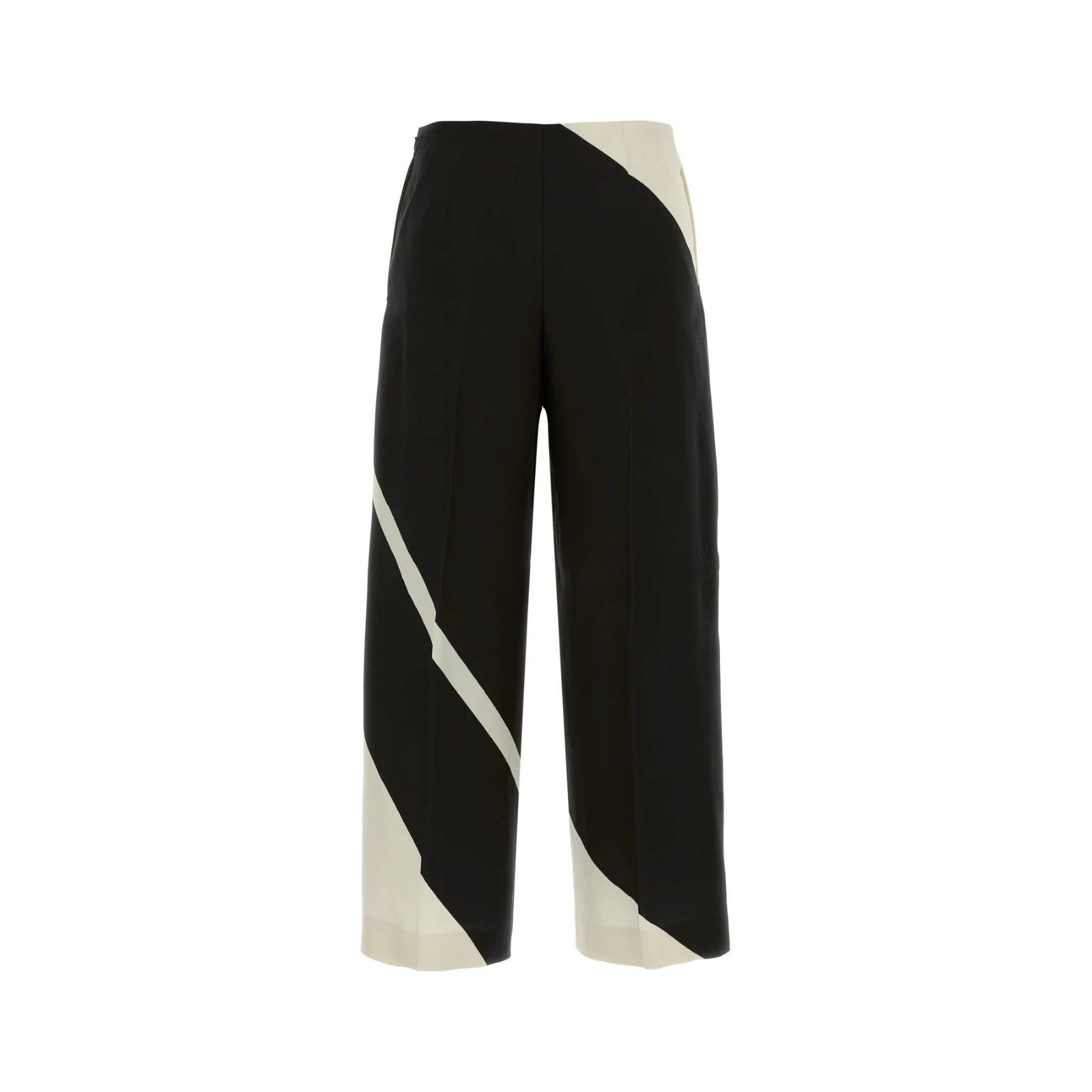 Alberta Ferretti ALBERTA FERRETTI Two-Tone Viscose Pant New & Authentic (Wome Size 26" / US 2 / IT 38 - 2 Thumbnail