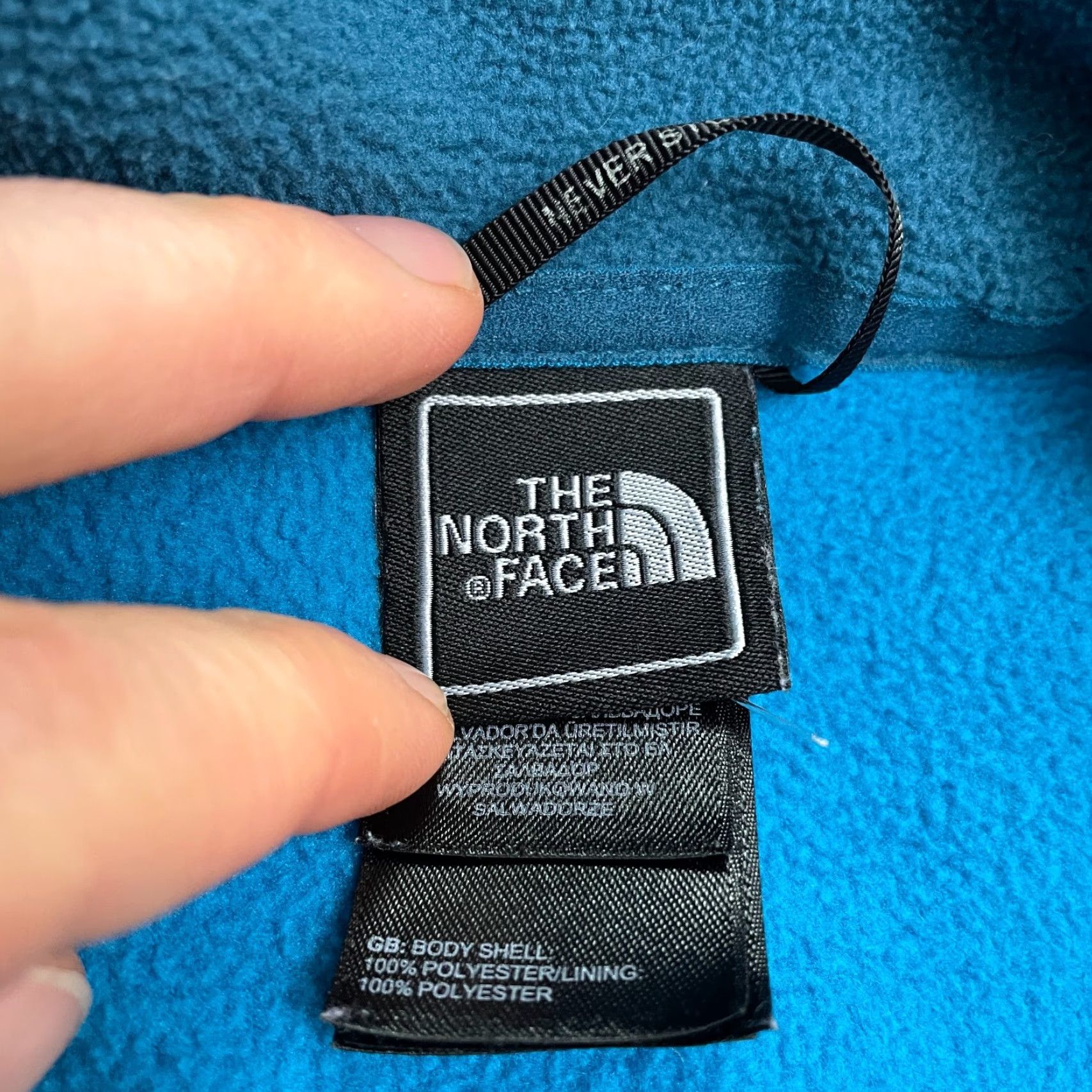 The North Face The North Face Khumbu Fleece Jacket Womens Medium Blue Outdoor Hiking Regular Fit Size M / US 6-8 / IT 42-44 - 6 Thumbnail