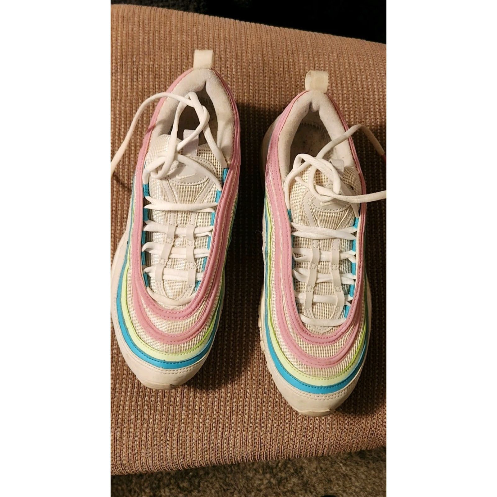 Nike Nike Air Max 97 Sneaker Women CW7017-100 White 2020 Size 8 Easter 2020 Shoes Max Nike Air Max Footwear CW7017-100 Womens Shoes Size US 8 / IT 38 - 3 Thumbnail
