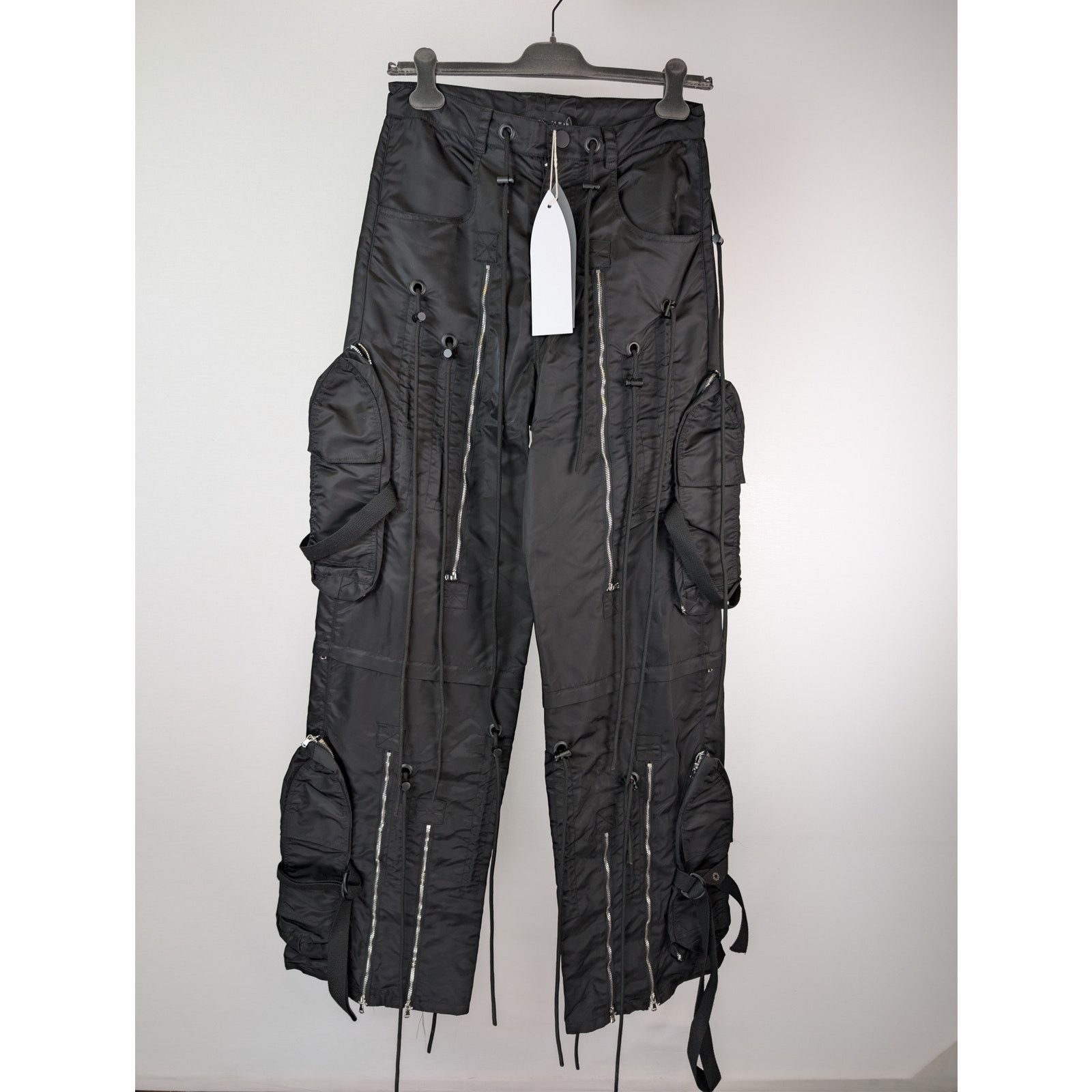 Who Decides War o1rshd1 String Theory Cargo Pants in Coal Size US 30 / EU 46 - 1 Thumbnail