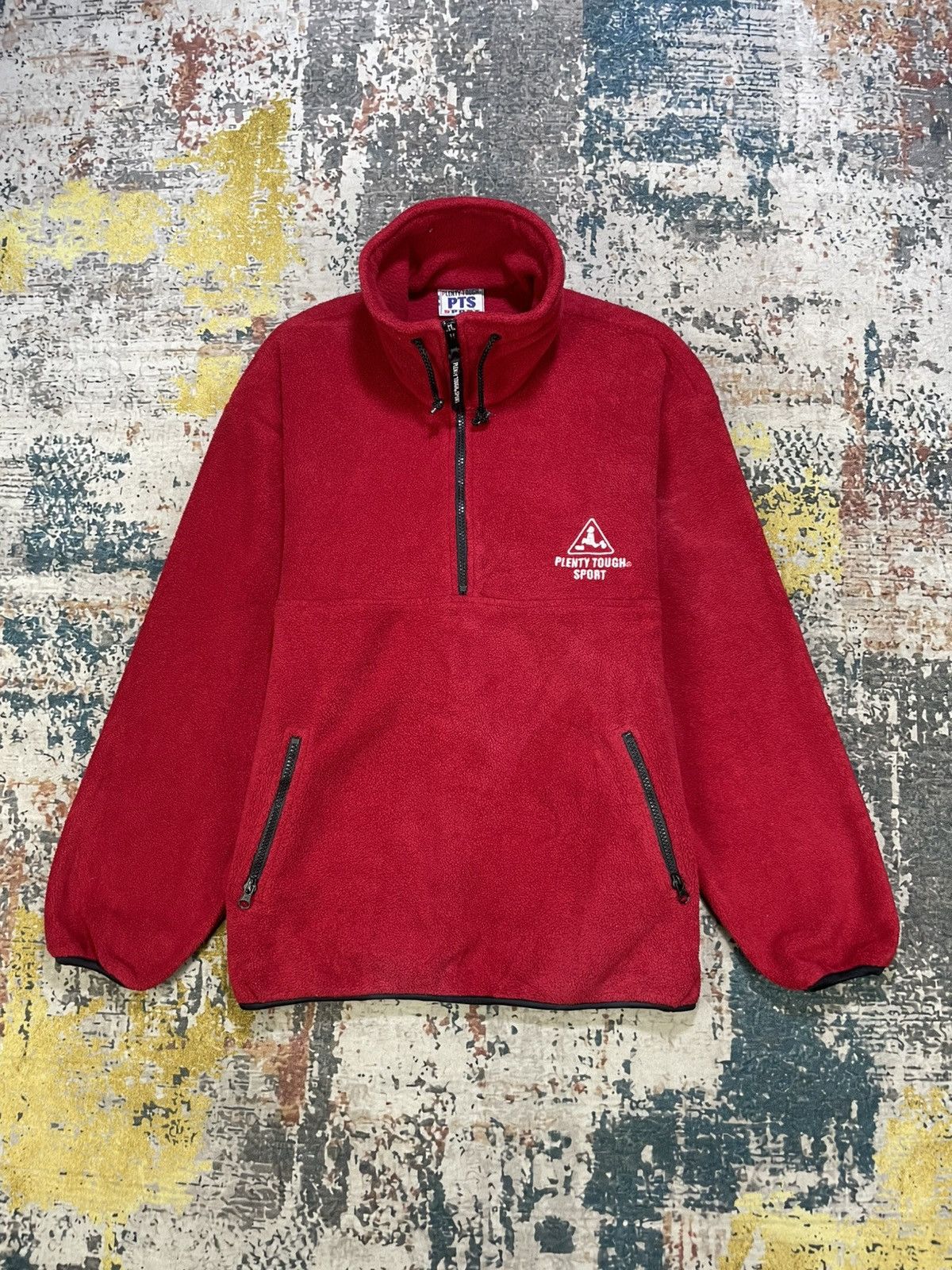 Vintage Vintage PTS Plenty Tough Sport Half Zipper Pull Over Size US S / EU 44-46 / 1 - 1 Thumbnail