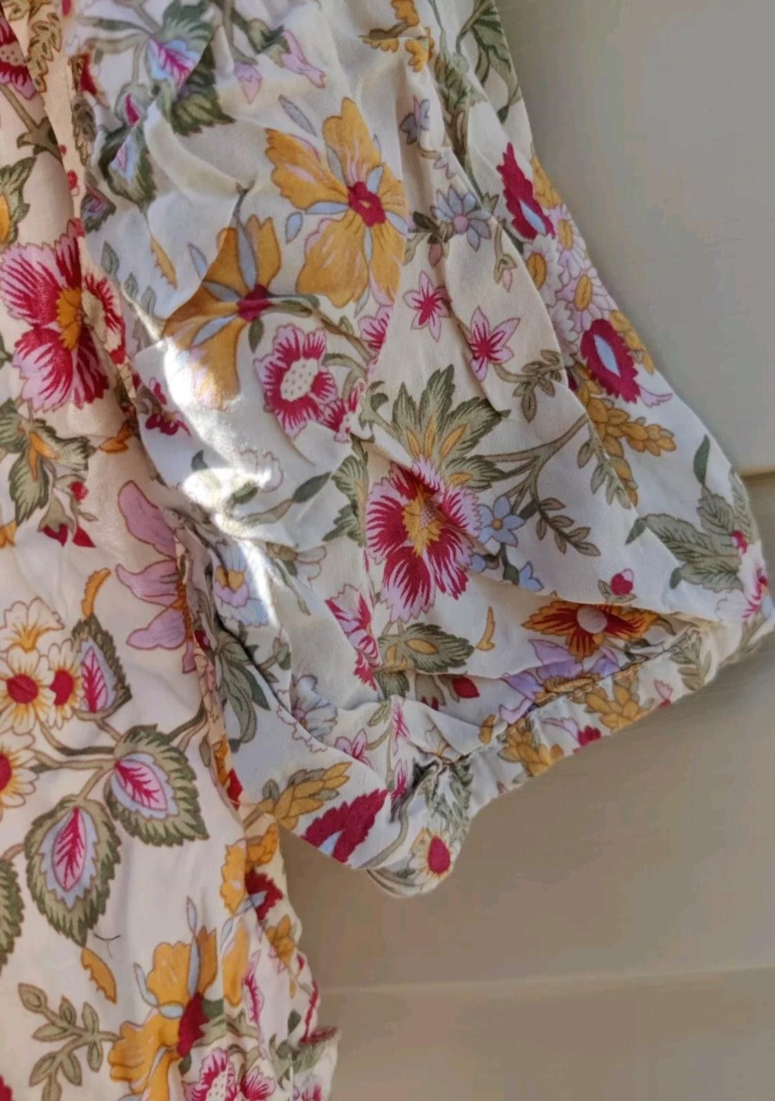 Other Marina Luna Womans Top Blouse Fall Floral Size Small S Thin Size S / US 4 / IT 40 - 5 Thumbnail