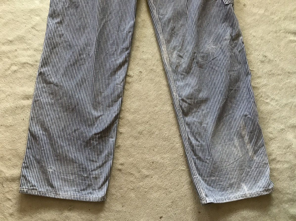 Lee × Vintage Vintage Lee Overall/Jumpsuit Hickory Stripe Size US 32 / EU 48 - 12 Thumbnail