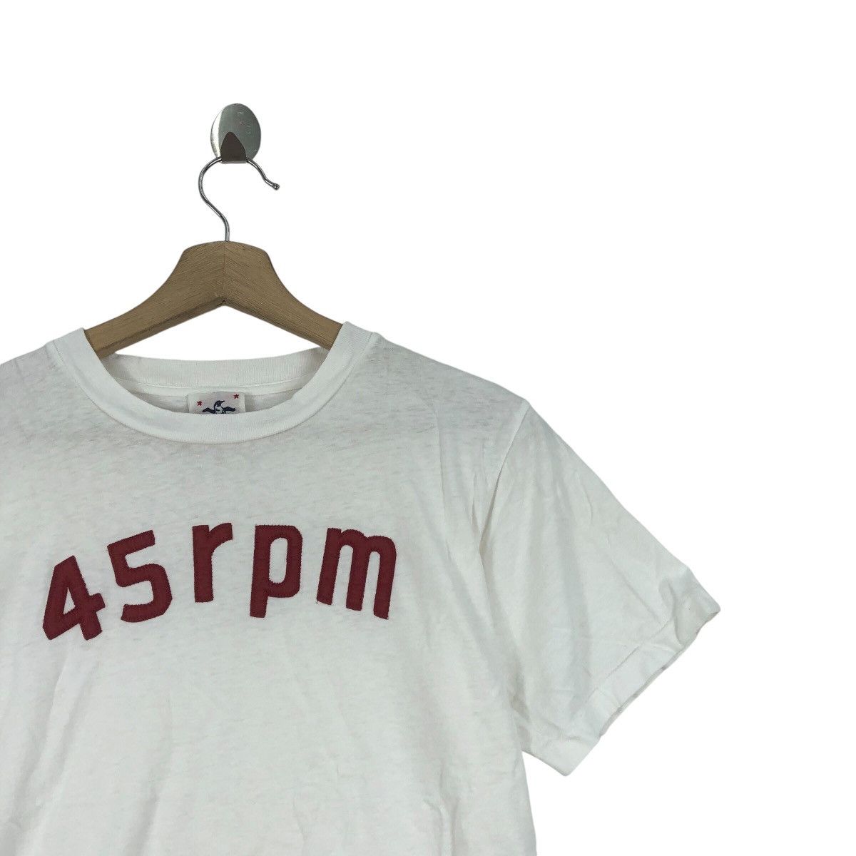 45rpm × Japanese Brand Japanese Brand 45 RPM STUDIO Japan Script T-Shirt Size XS / US 0-2 / IT 36-38 - 4 Thumbnail