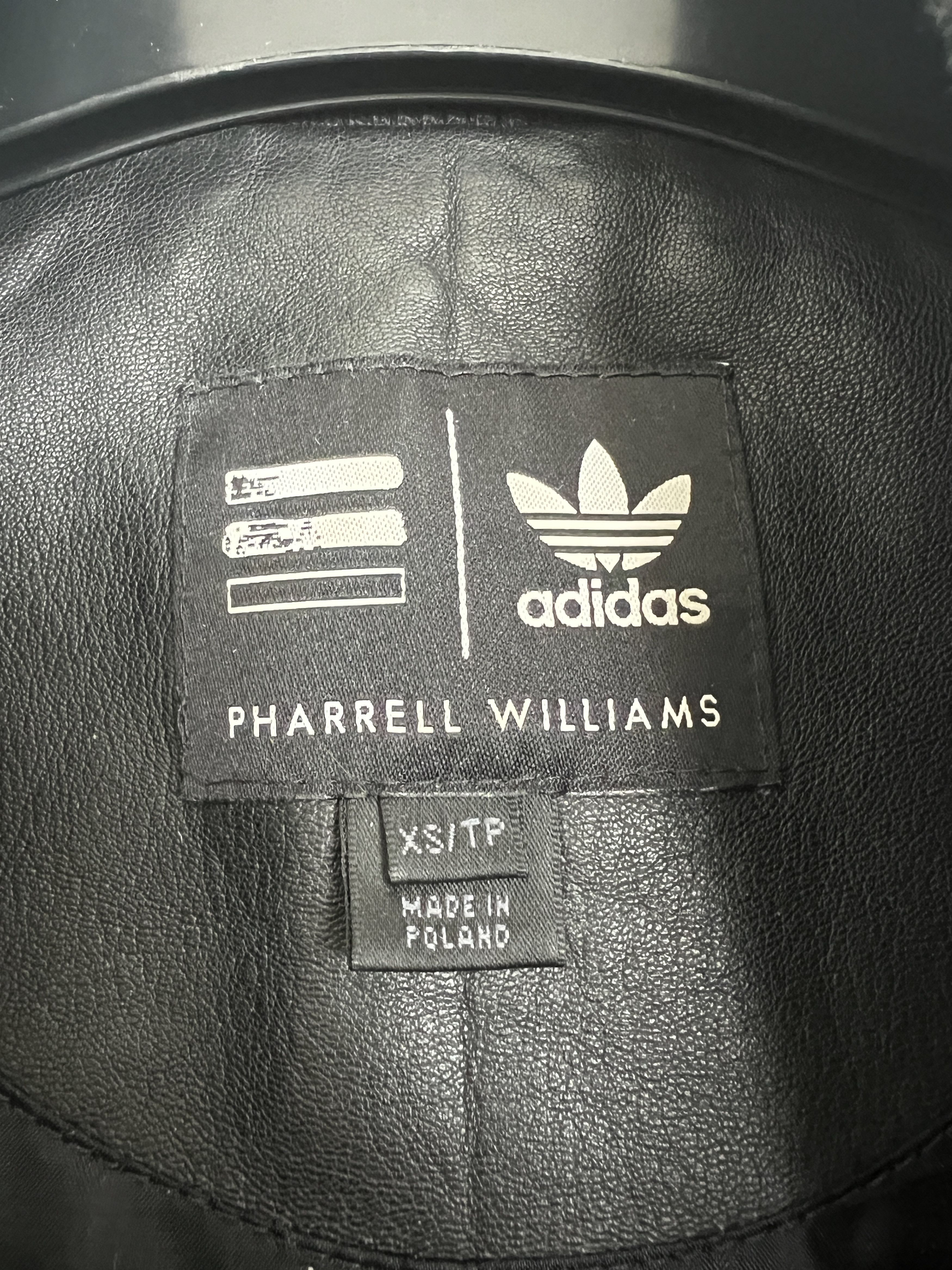 Adidas × Pharrell Adidas Consortium x Pharrell Williams Leather Track Jacket Size US S / EU 44-46 / 1 - 3 Thumbnail