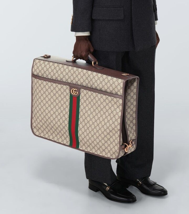 Gucci o1mt1gz0525 Size: OS / Savoy Garment Bag in Beige/Brown Size ONE SIZE - 2 Thumbnail