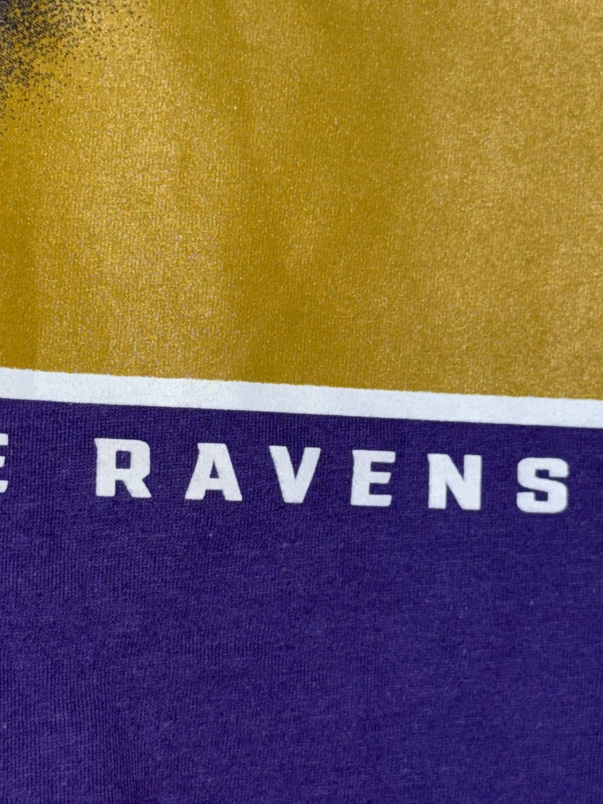 NFL NFL Team Apparel Baltimore Ravens Football Graphic Shirt 3XL Size US XXL / EU 58 / 5 - 5 Thumbnail