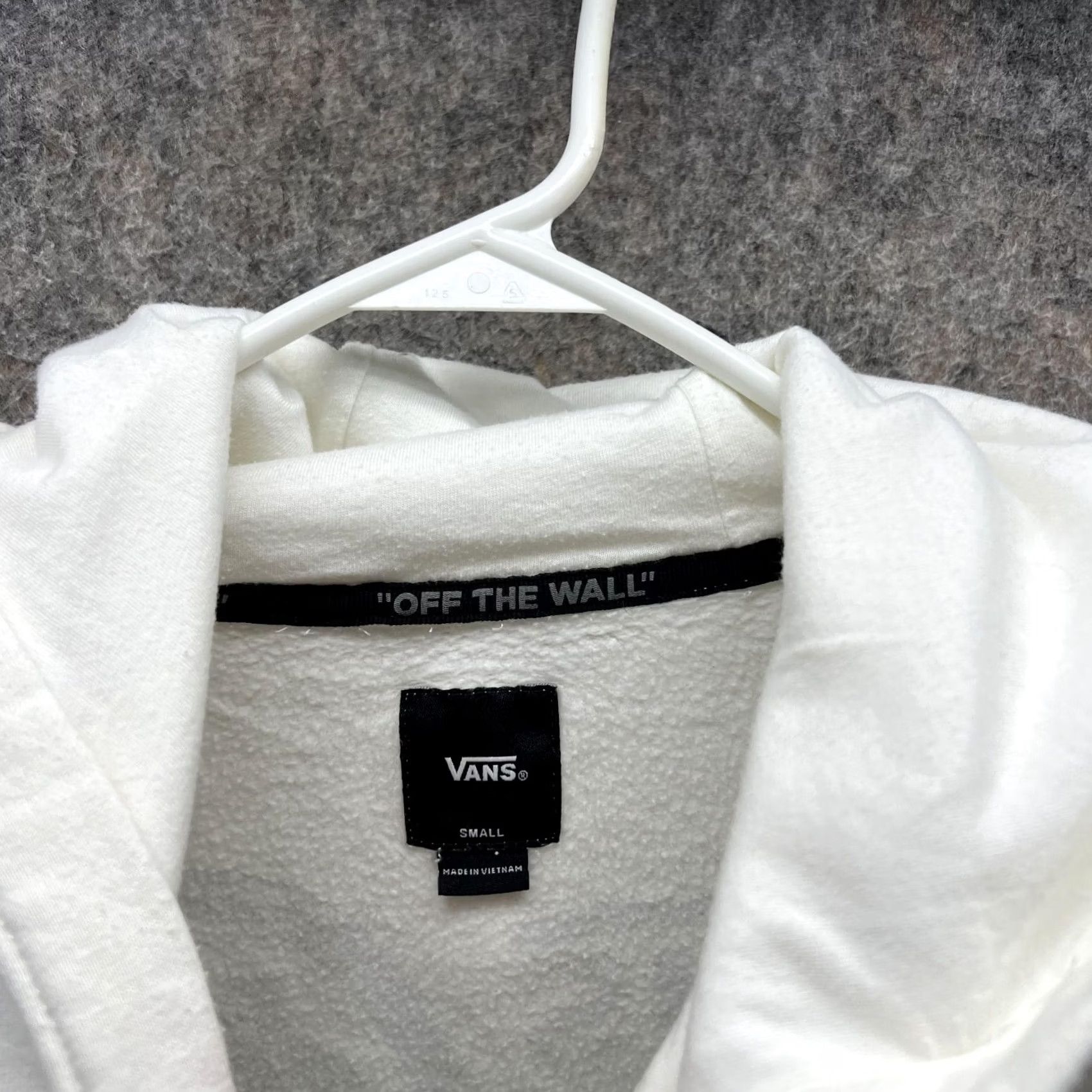 Vans VANS Sweater Hoodie Pullover Men Small Adult White Logo Casual Cotton Fleece Vintage No Size US S / EU 44-46 / 1 - 5 Thumbnail