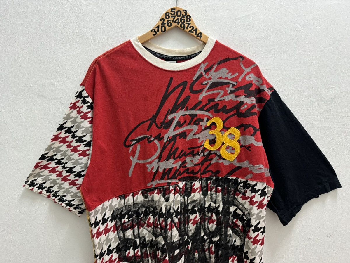 Marithe + Francois Girbaud Vintage Rare Marithe Francois Girbaud Paris New York Tee Size US L / EU 52-54 / 3 - 3 Thumbnail