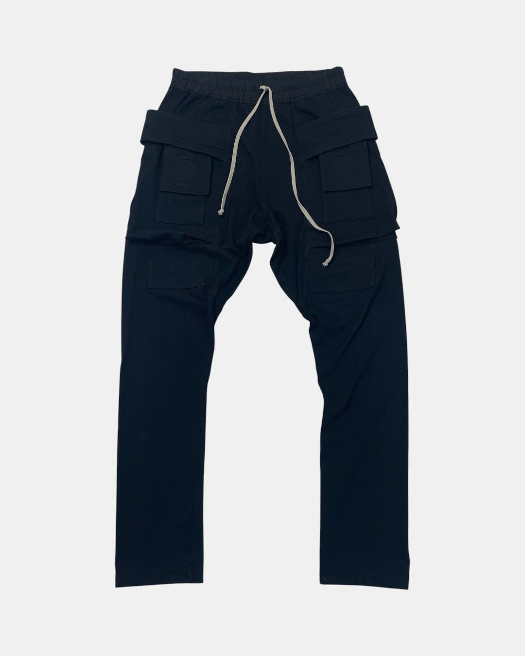 Rick Owens Drkshdw Rick Owens DRKSHDW FW20 Creatch Cargo Pants - RIG (M) Size US 32 / EU 48 - 2 Thumbnail