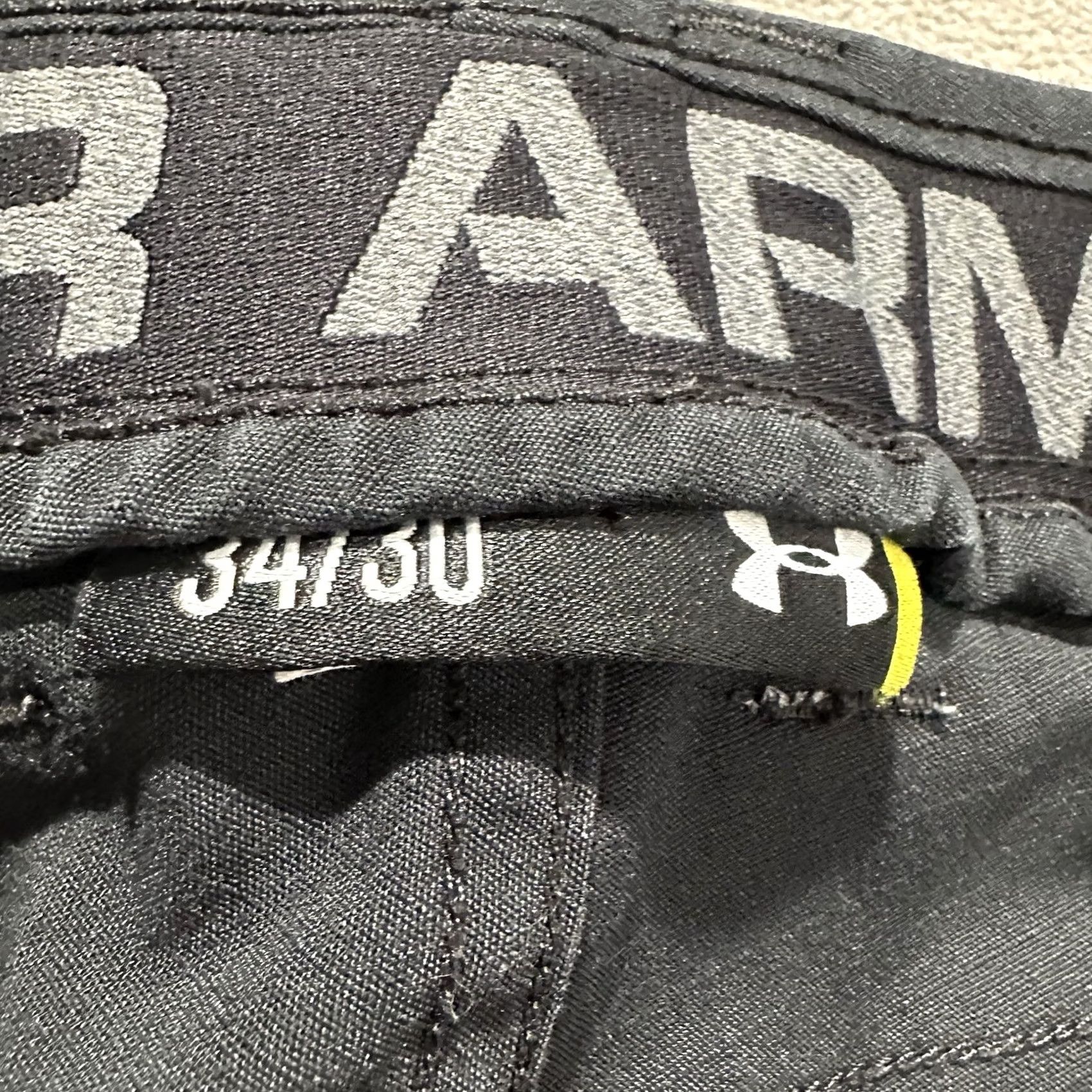 Under Armour Under Armour Mens Pants 34x30 Black Storm Tactical Utility Ripstop GUC (35x28) Size US 34 / EU 50 - 7 Thumbnail