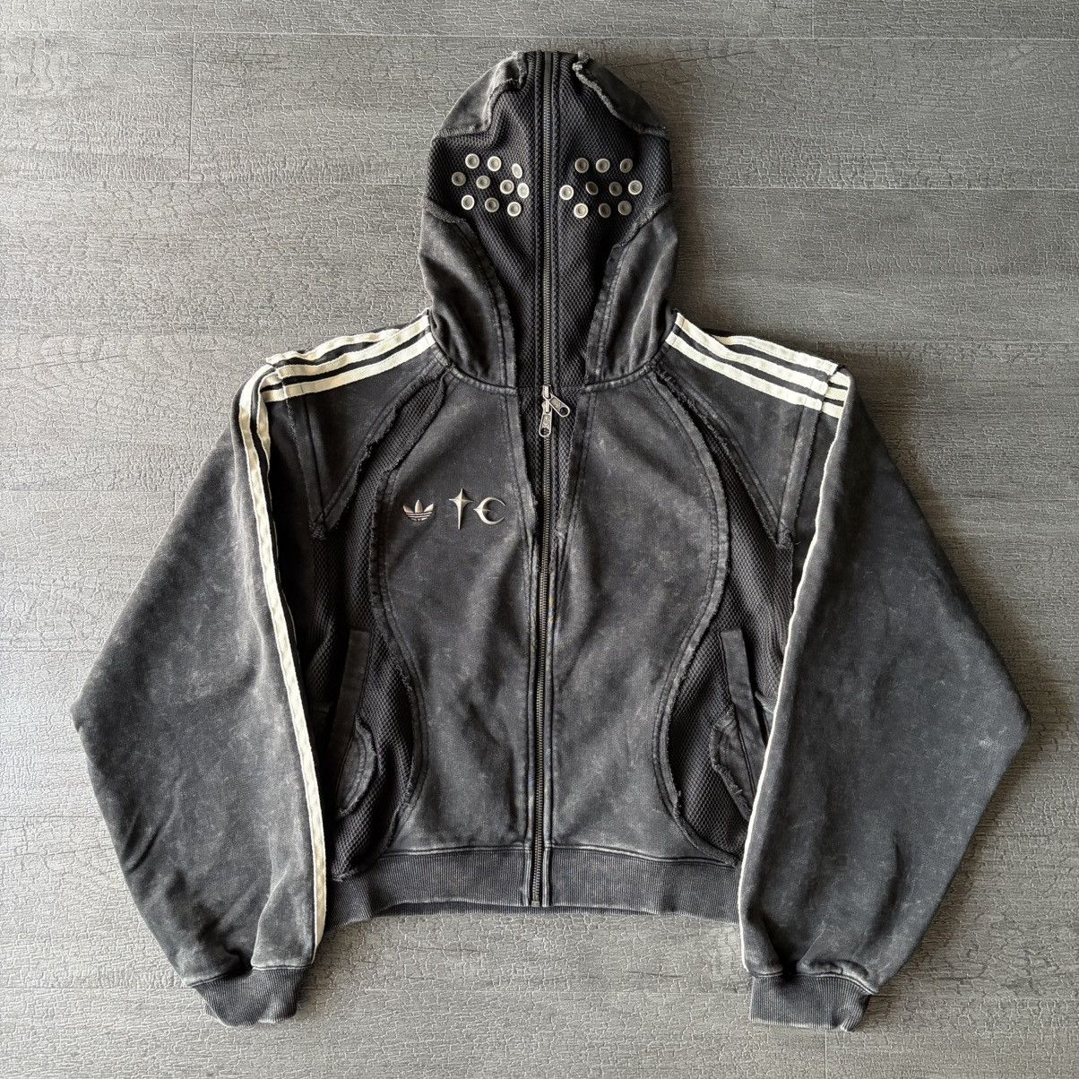 Thug Club adidas Gimp Zip Hoodie Black stk Size S