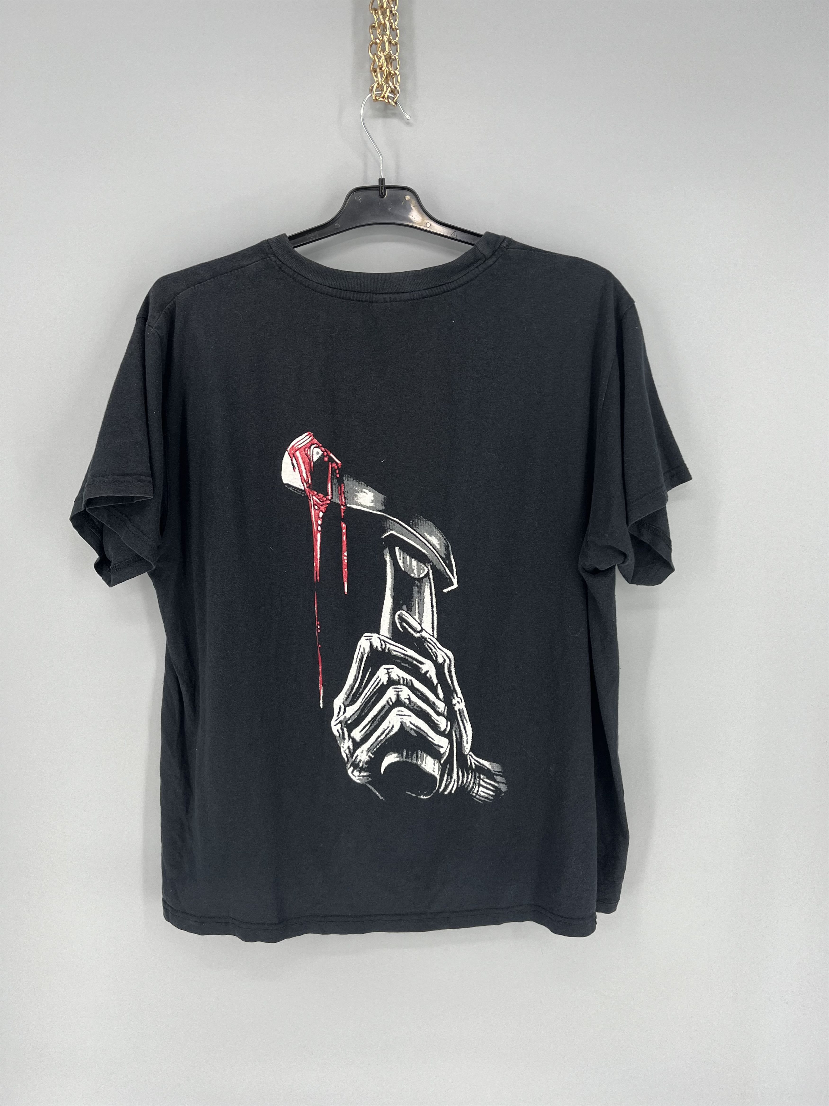 Band Tees Vintage Y2K Iron Maiden Horror Skulls Tee Band Streetwear Size US M / EU 48-50 / 2 - 11 Thumbnail