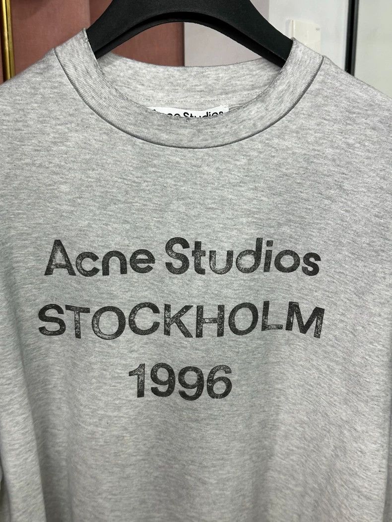 Acne Studios acne studiosLogo round neck for old short sleeves 2503-Next Size US XXS / EU 40 - 2 Thumbnail