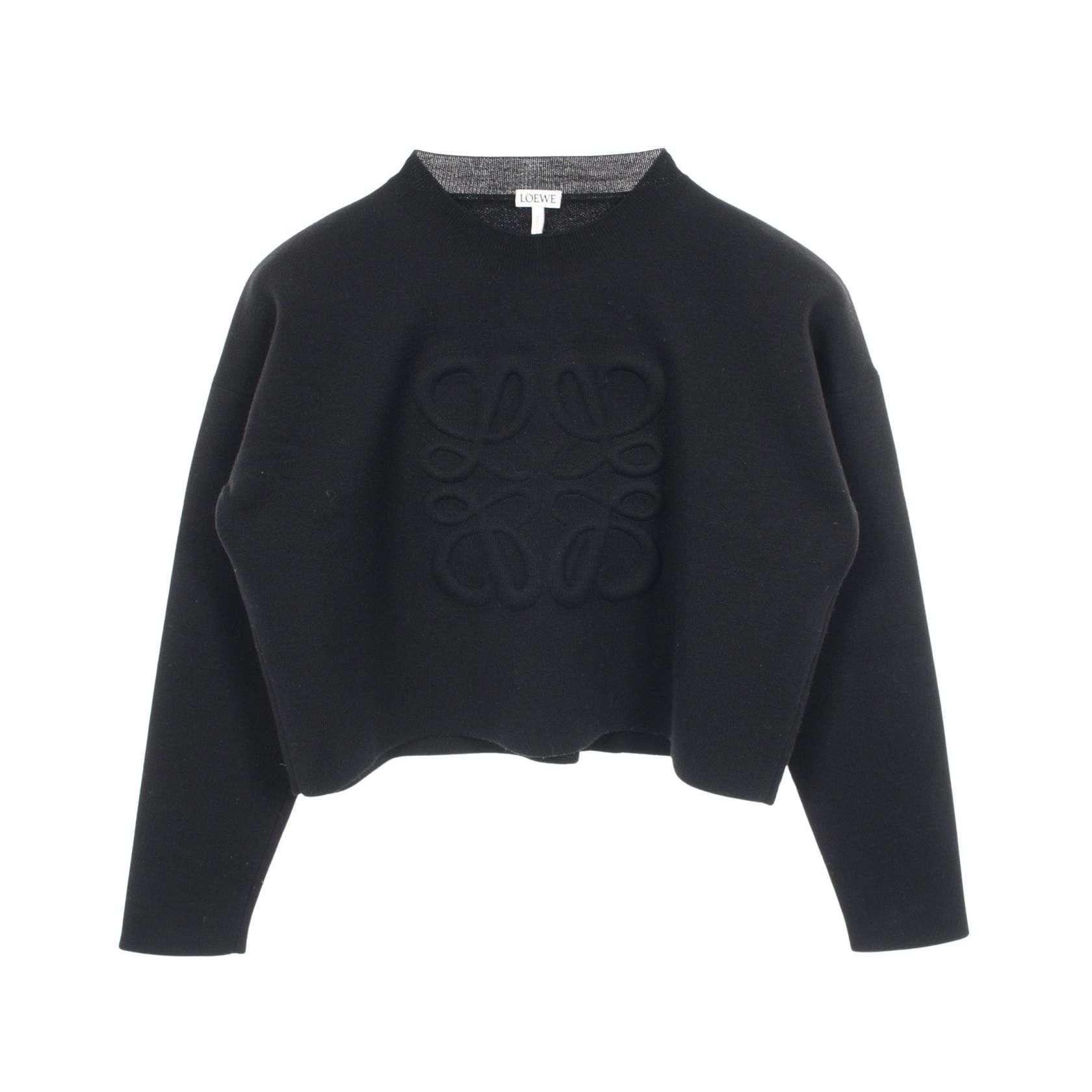 Loewe Loewe Loewe Anagram Wool Knit Top Textile Tops DUTY FREE for USA Size ONE SIZE - 1 Thumbnail