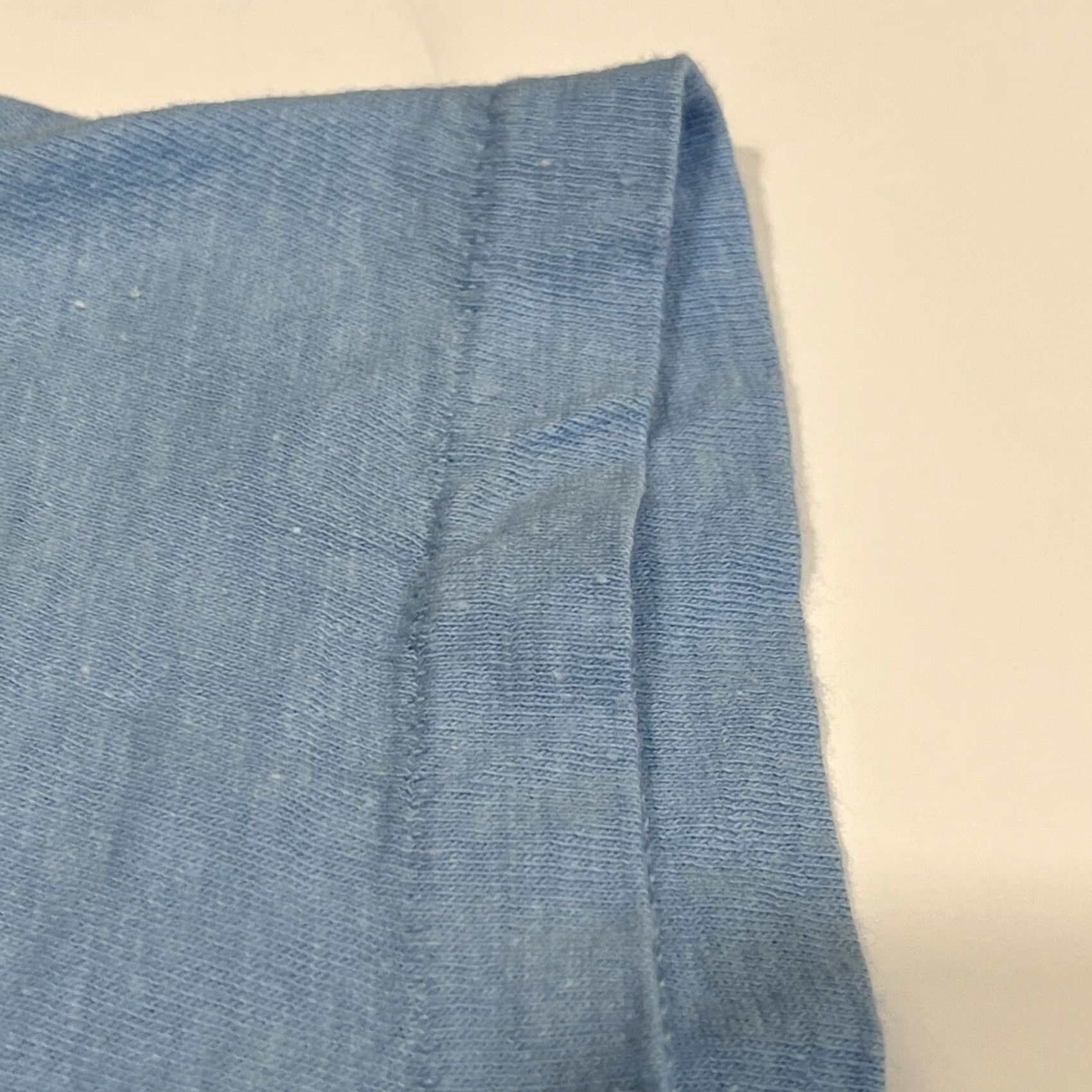 Hanes VINTAGE 1975 Cottontail Ranch T Shirt Men’s XL Madame Beverly Harrell’s Bordello Hanes Graphic Tee Blue Cotton 1970s Mens XL Short Sleeve US Origin Size US XL / EU 56 / 4 - 7 Thumbnail
