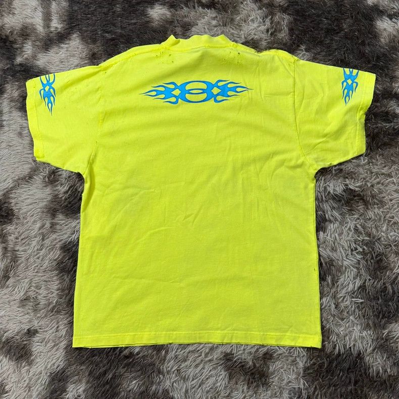 Balenciaga Balenciaga 24 FW Destruct Flame Double Ring T-Shirt 2503-Ne Size US S / EU 44-46 / 1 - 2 Thumbnail