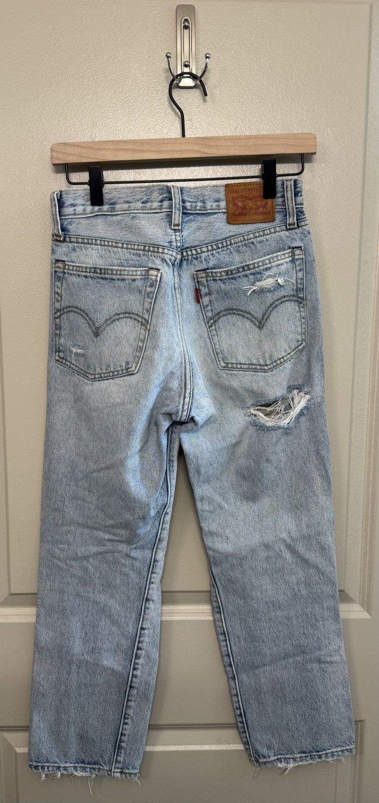 Levi's Levi’s Destroyed straight leg jeans Size 26" / US 2 / IT 38 - 3 Thumbnail