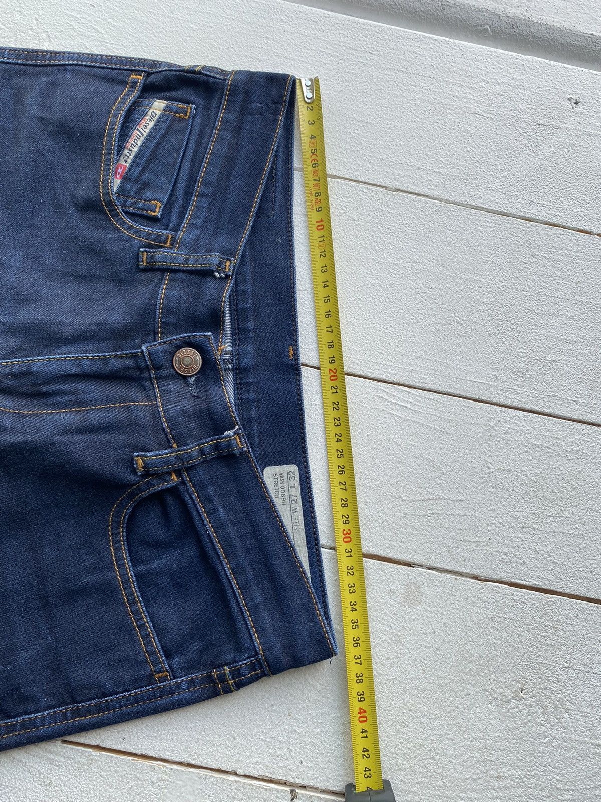 Diesel × Vintage 🔥Gothic Diesel Regular Slim Bootcut Flared Jeans Womens 27 Size 27" / US 4 / IT 40 - 8 Thumbnail
