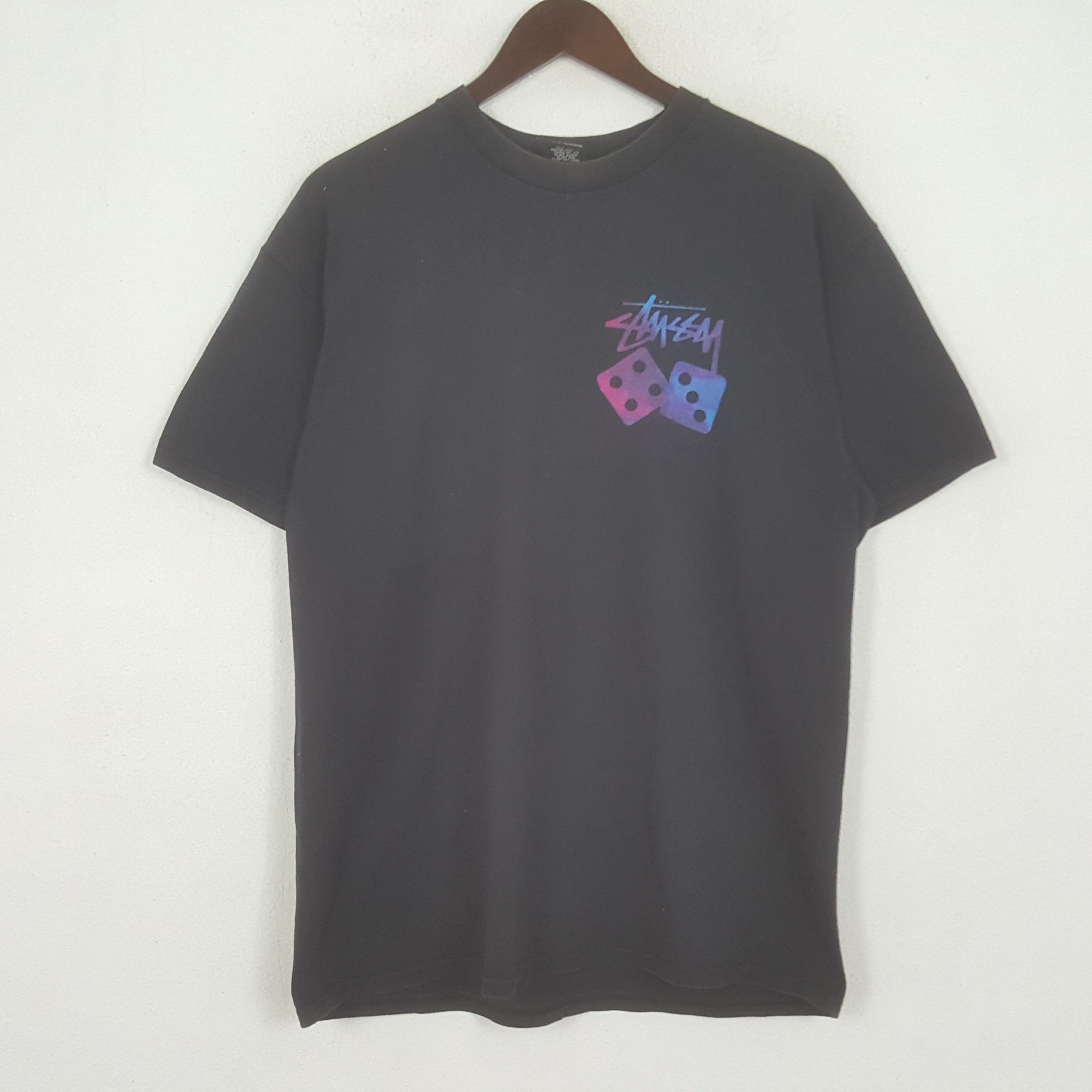 Stussy × Vintage Vintage Stussy Dice New York Tshirt Size US L / EU 52-54 / 3 - 3 Thumbnail
