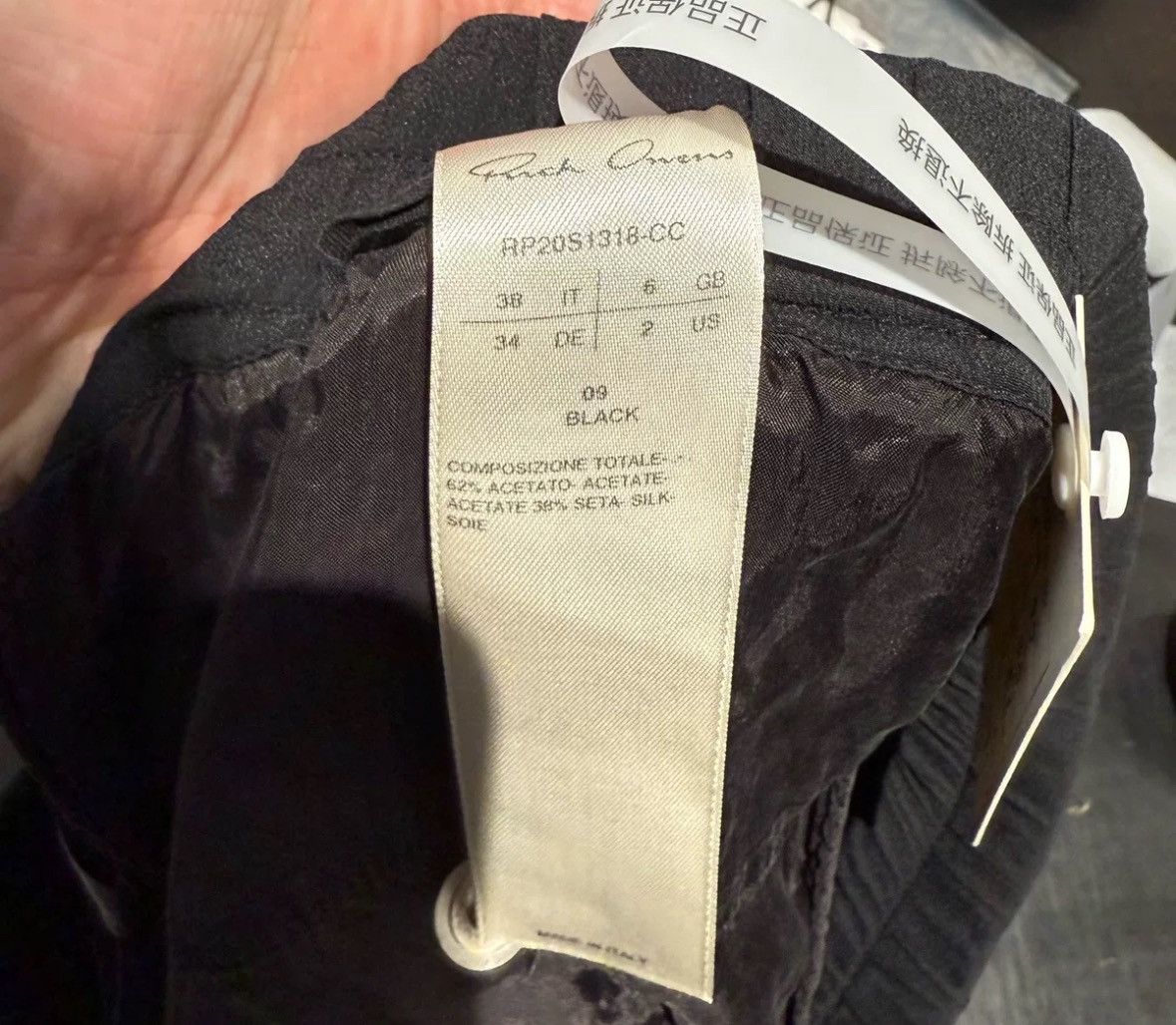 Rick Owens Rick owens Mainline Pocket Leg Zipper Drawstring Pants Size US 28 / EU 44 - 7 Thumbnail