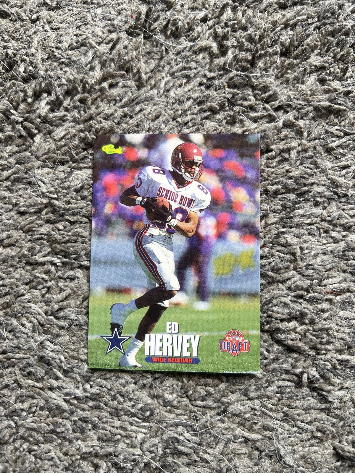 NFL 1995 Classic #92 Ed Hervey Card Size ONE SIZE - 1 Thumbnail