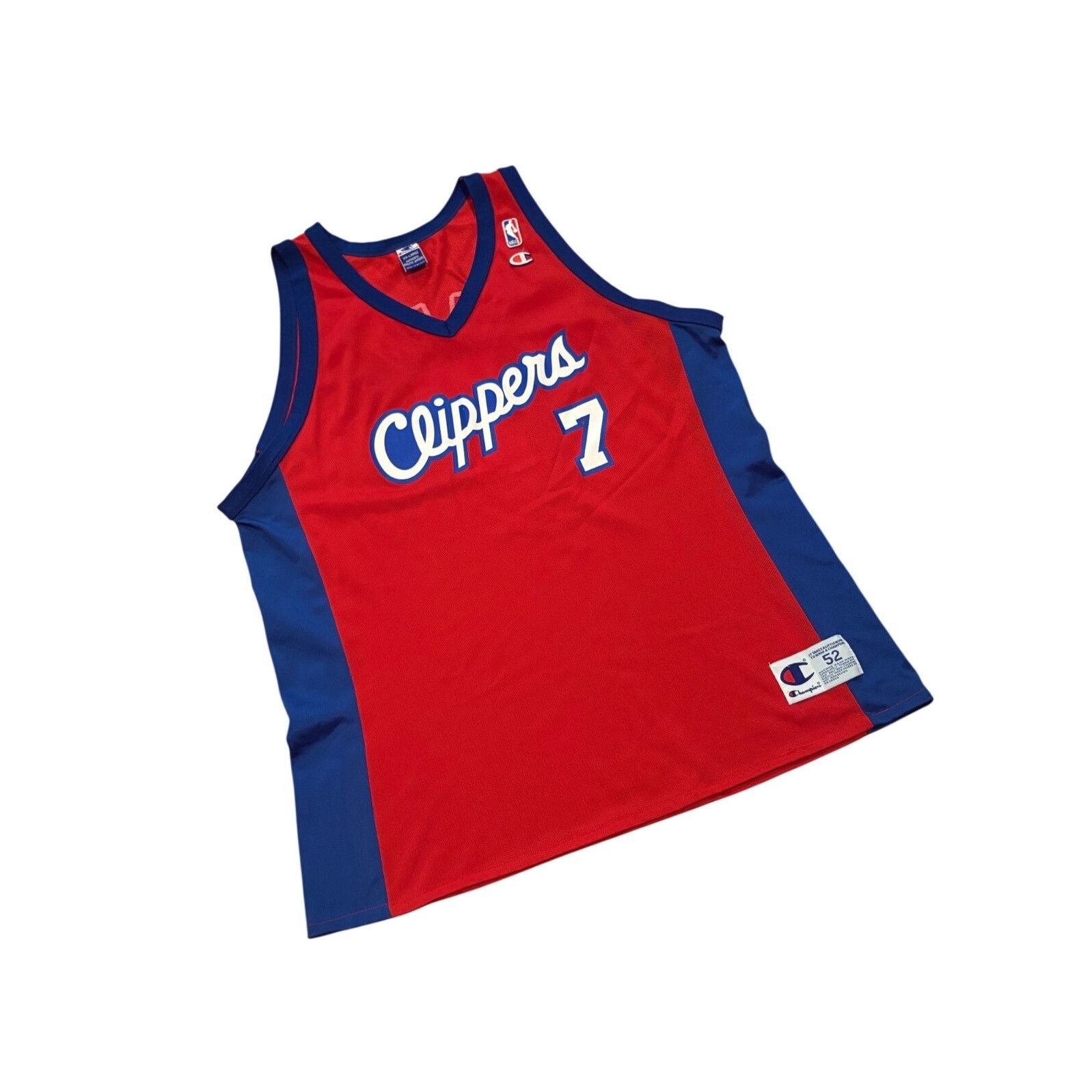 Champion Vintage 90s Champion Los Angeles Clippers Lamar Odom #7 NBA Size US XXL / EU 58 / 5 - 3 Thumbnail