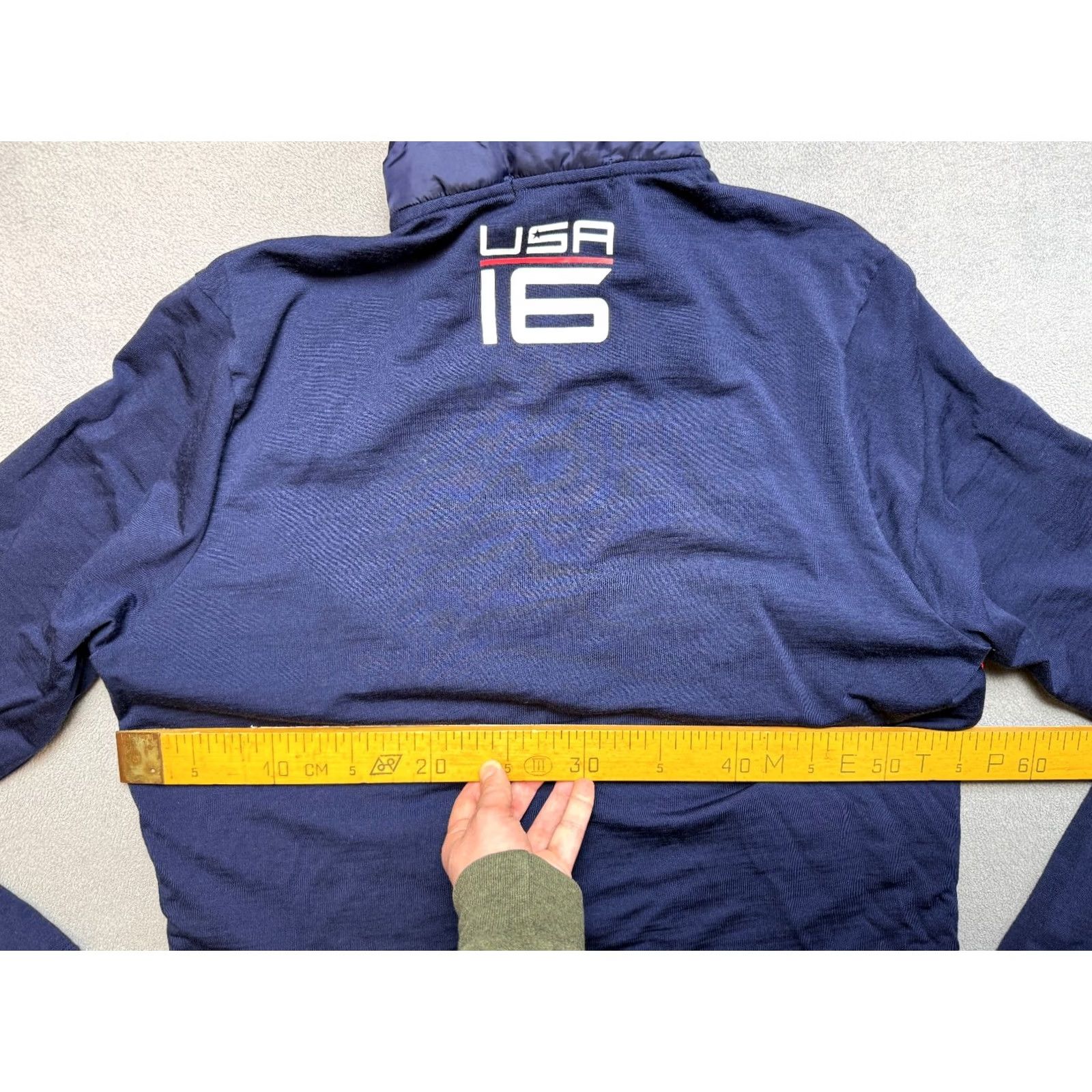 Ralph Lauren Ralph Lauren RLX Jacket Mens L Ryder Cup 2016 USA Blue Wool/Polyester Jacket Men Large Blue Ryder Cup 2016 Mens Size US L / EU 52-54 / 3 - 2 Thumbnail