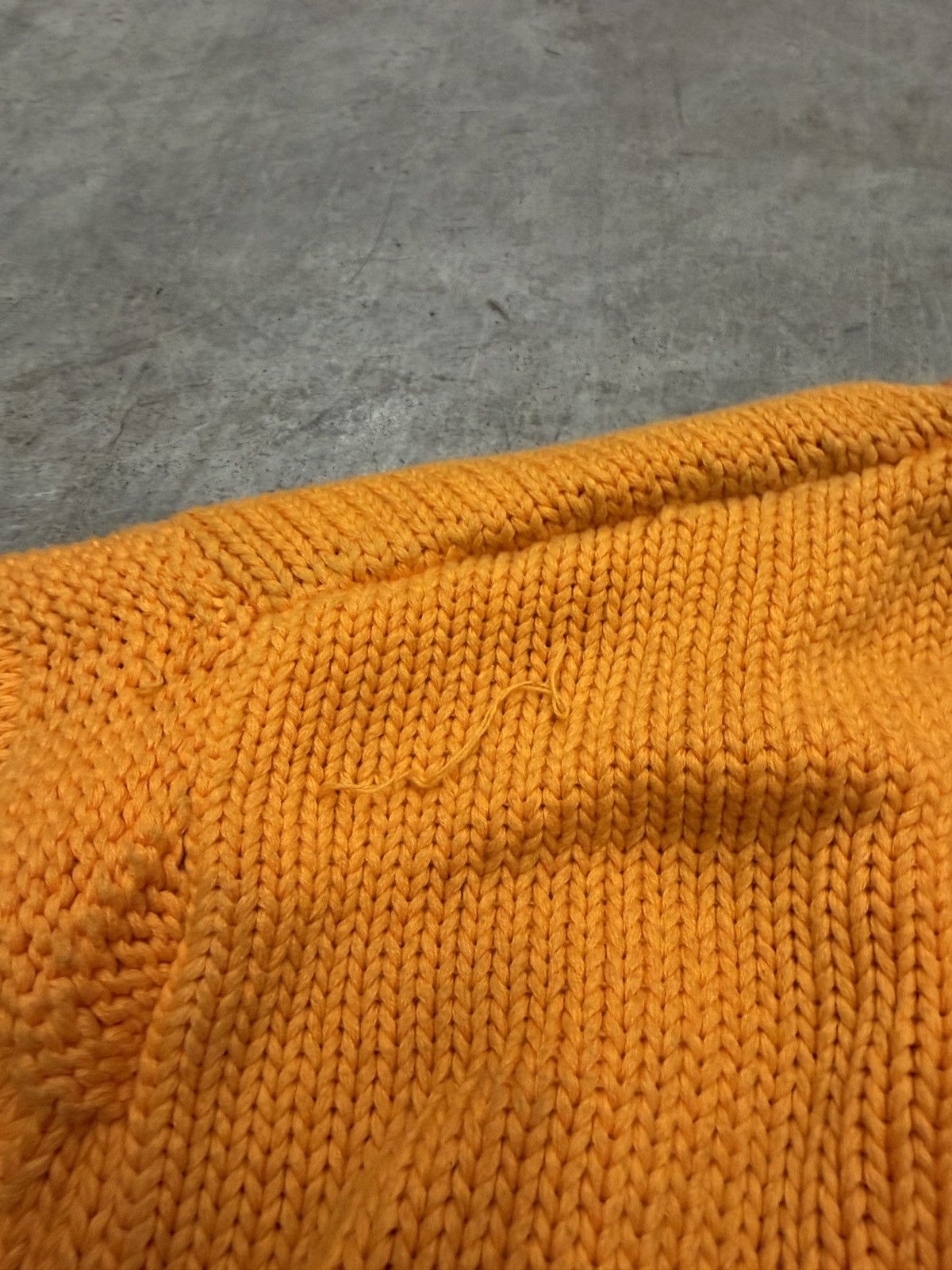 Heron Preston Heron Preston Orange logo knit sweater Size US L / EU 52-54 / 3 - 3 Thumbnail