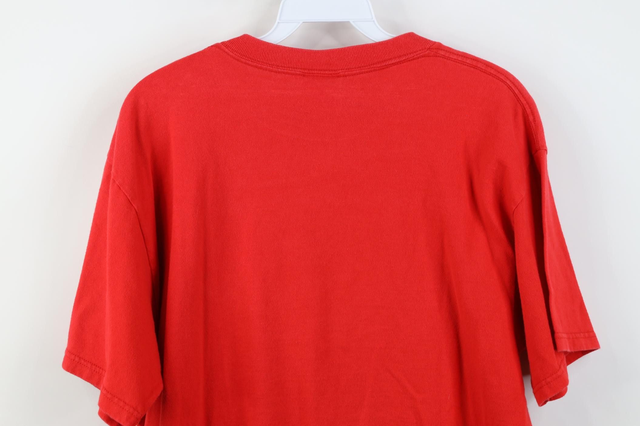 Disney Vintage 90s Disney Spell Mickey Mouse Florida T-Shirt Red Size US M / EU 48-50 / 2 - 16 Thumbnail