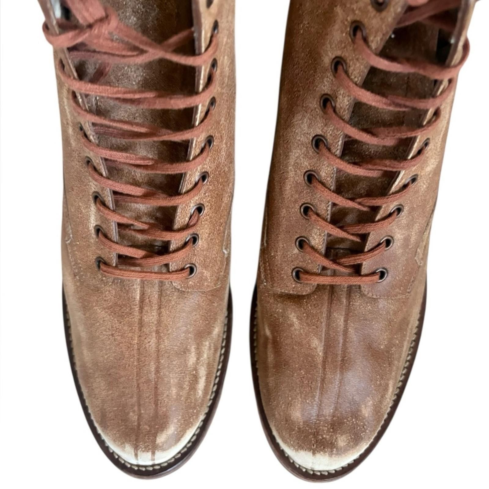 THE GREAT THE GREAT DISTRESSED LEATHER THE BOXCAR BOOT Size US 10 / IT 40 - 7 Thumbnail