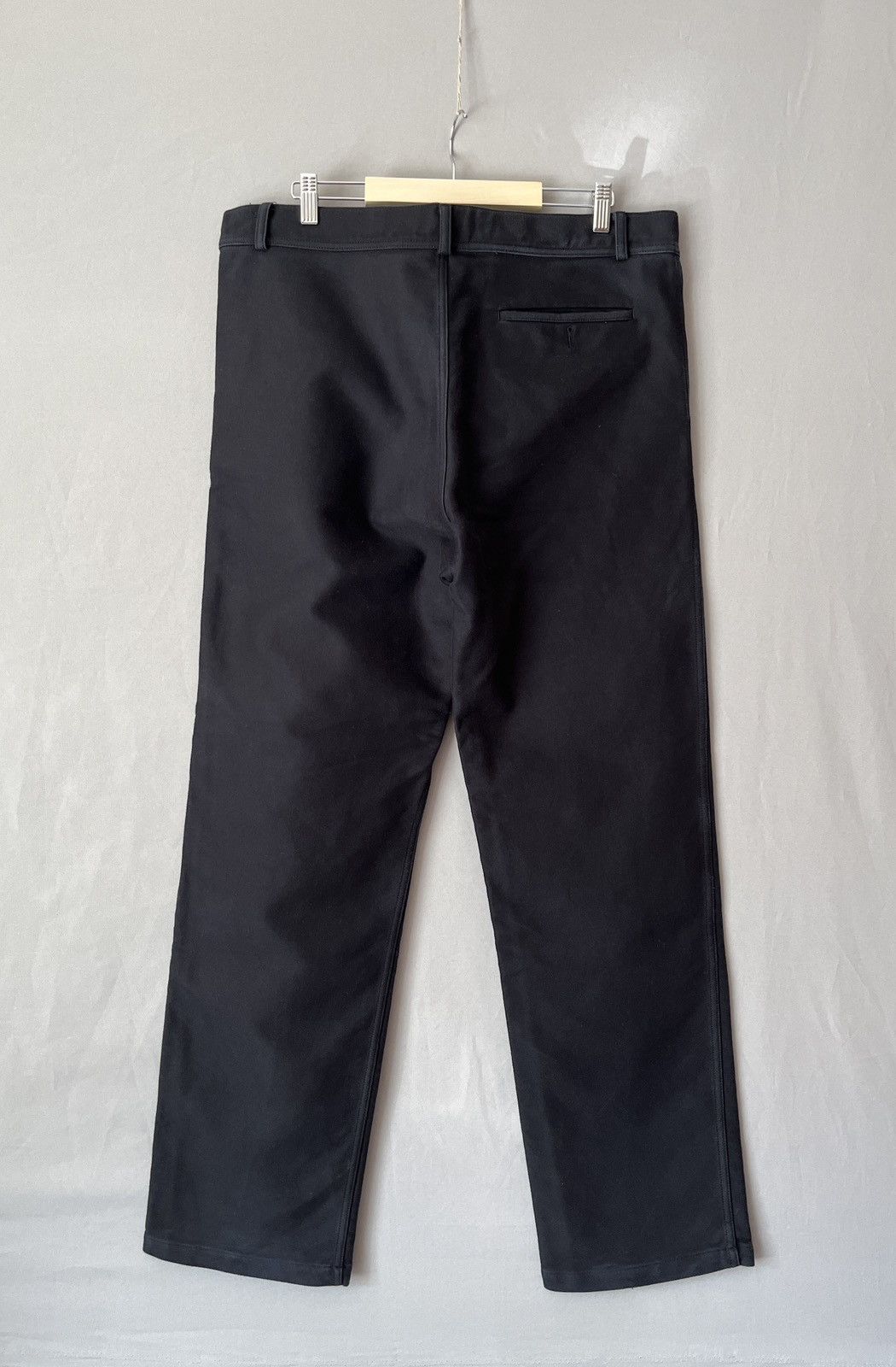 Jil Sander Jil Sander Moleskin Heavy Cotton Wide Legs Pants Size US 34 / EU 50 - 3 Thumbnail