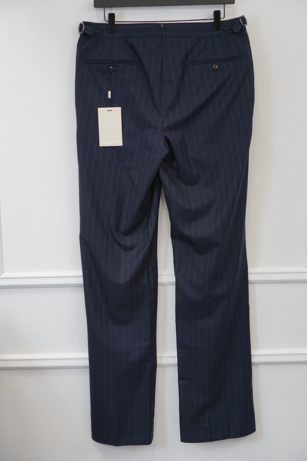 Suitsupply Men Suitsupply Pants Trousers Navy Brescia Caccioppoli US40 Size 40R - 2 Thumbnail