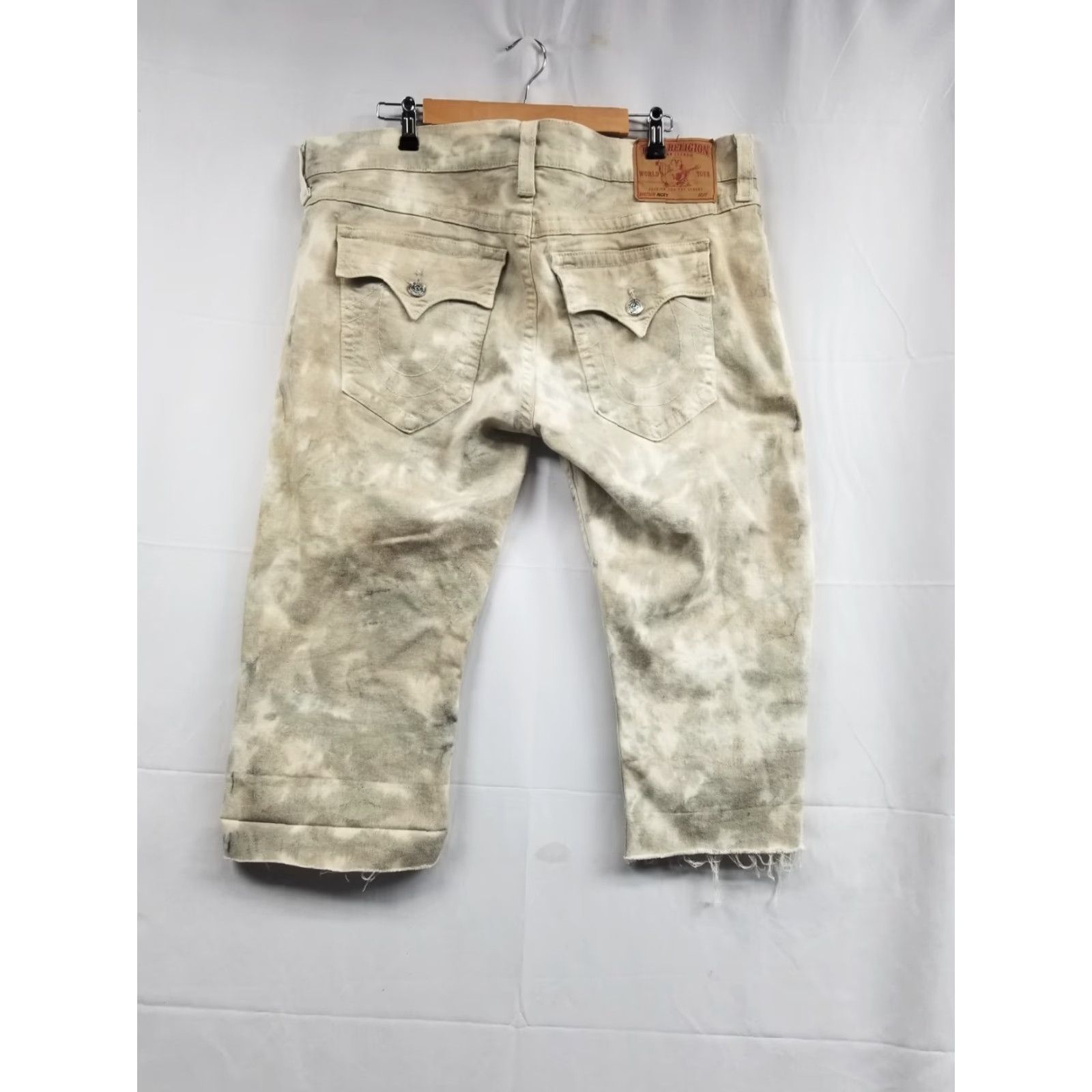 True Religion True Religion Jeans Shorts Relaxed Straight Camo Denim 42 Men Multicolor Adjustable Pockets Durable Stretch Casual Size US 42 / EU 58 - 2 Thumbnail