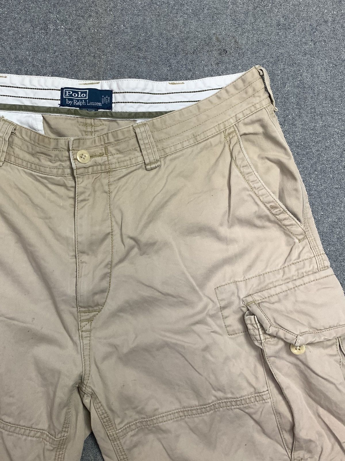 Polo Ralph Lauren × Vintage Ralph Lauren classic Polo Chino Cargo Pants Size US 36 / EU 52 - 4 Thumbnail