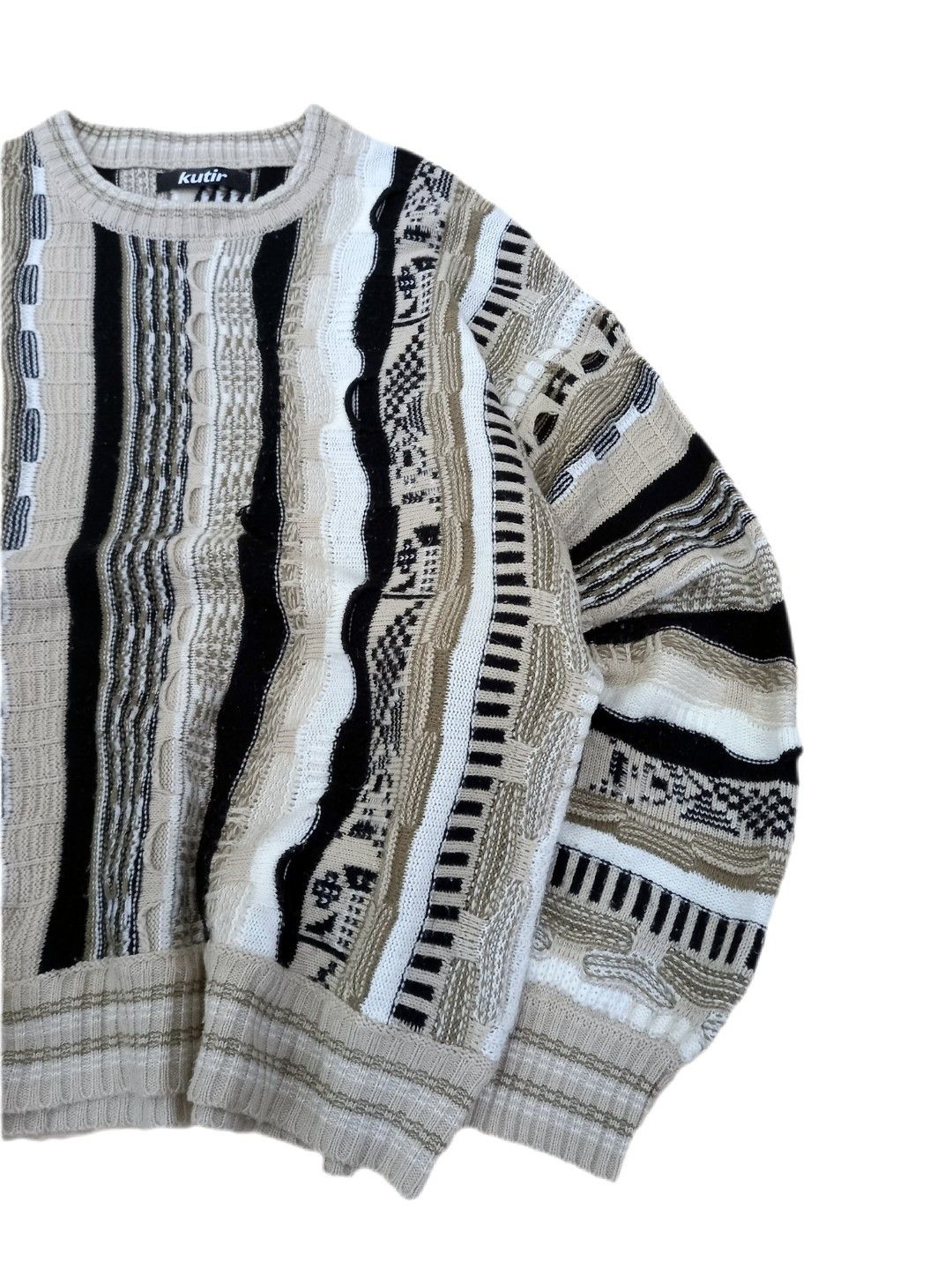 Japanese Brand Kutir Japanese Brand 3d Knitwear Like Coogi Tundra Kapital Size L / US 10 / IT 46 - 3 Thumbnail
