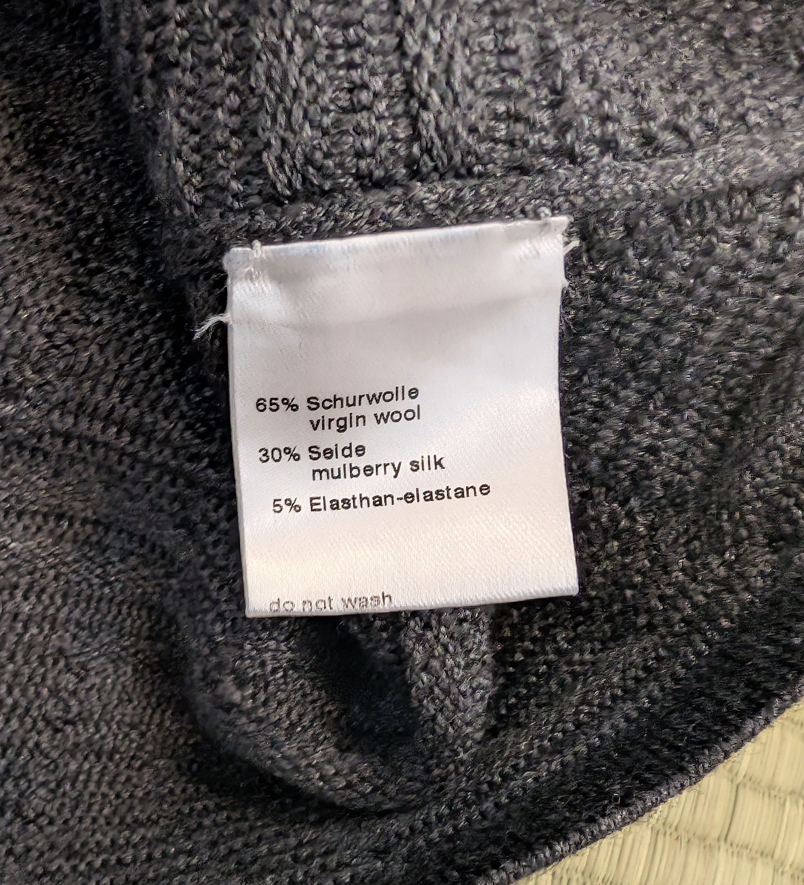 Akris Akris Graphite Jacquard Zip Cardigan Wook Silk Size S / US 4 / IT 40 - 4 Thumbnail