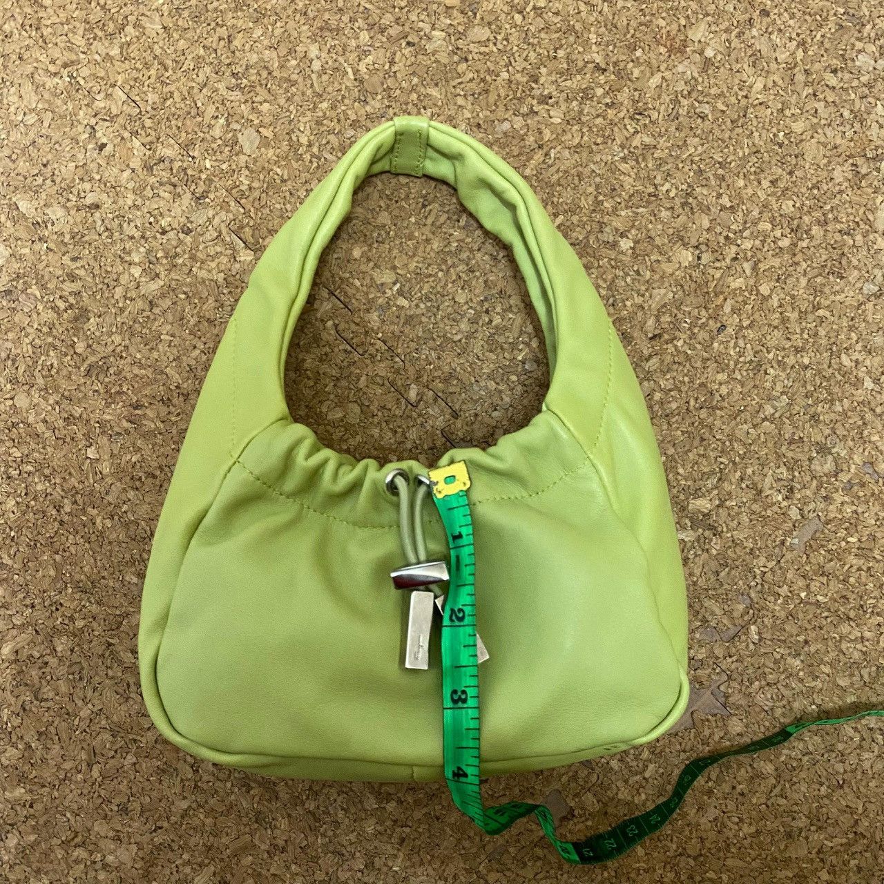 Designer × Salvatore Ferragamo Y2K Ferragamo Mini Shoulder Bag – Lime Green Statement Piece Size ONE SIZE - 13 Thumbnail