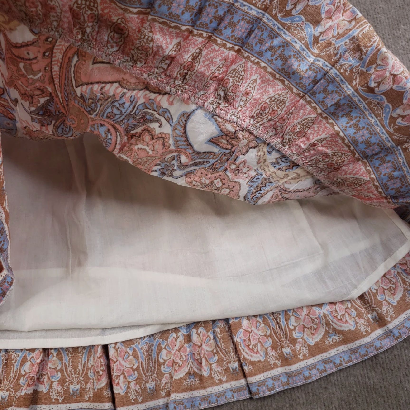 Soft Surroundings Soft Surroundings Dress Women Size S Pink Paisley Lined A-Line Boho Womens Size 28" / US 6 / IT 42 - 6 Thumbnail