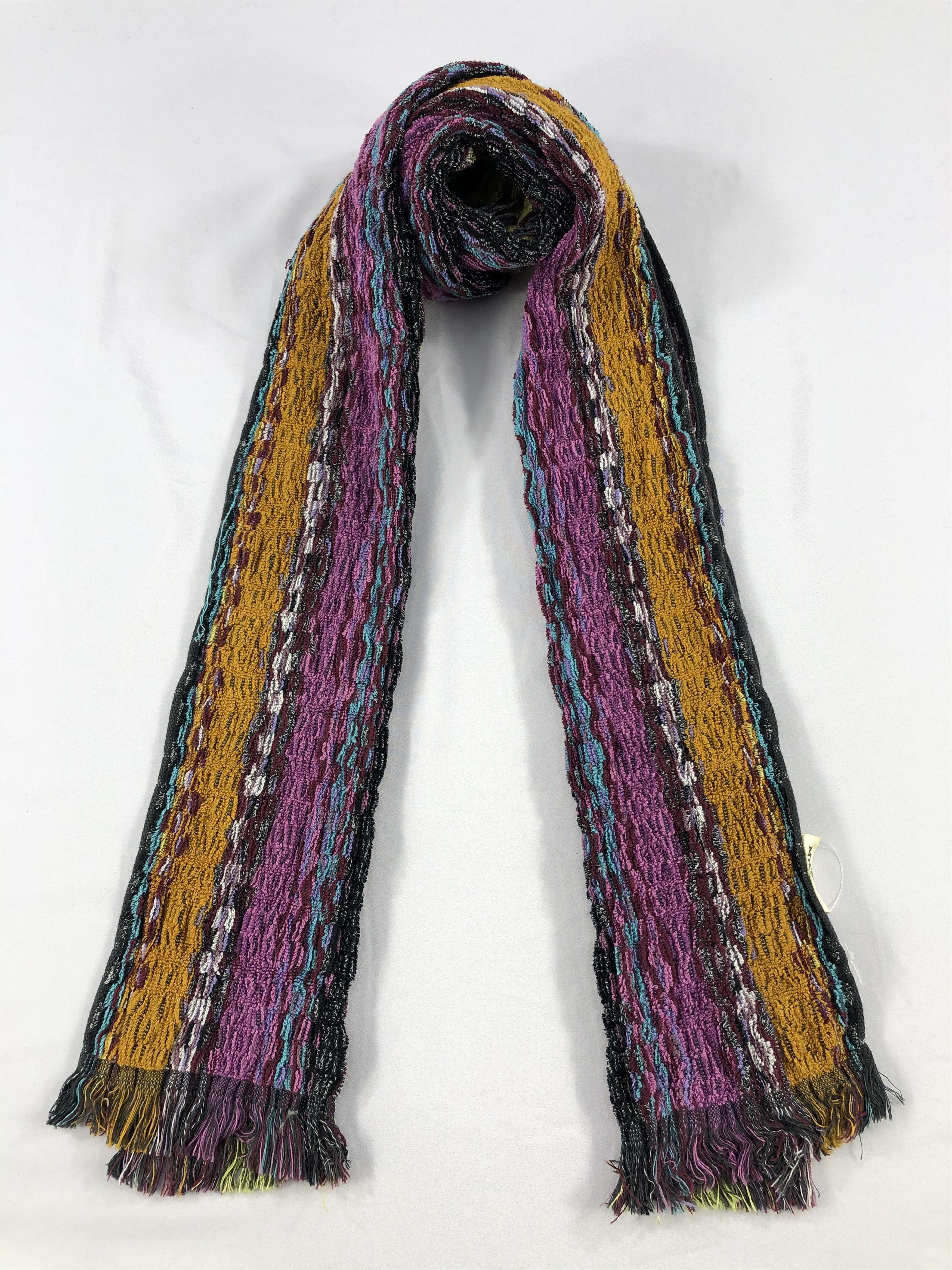 Missoni Vintage MIssoni Scarf/Muffler/Neckwear MF1761 Size ONE SIZE - 1 Thumbnail