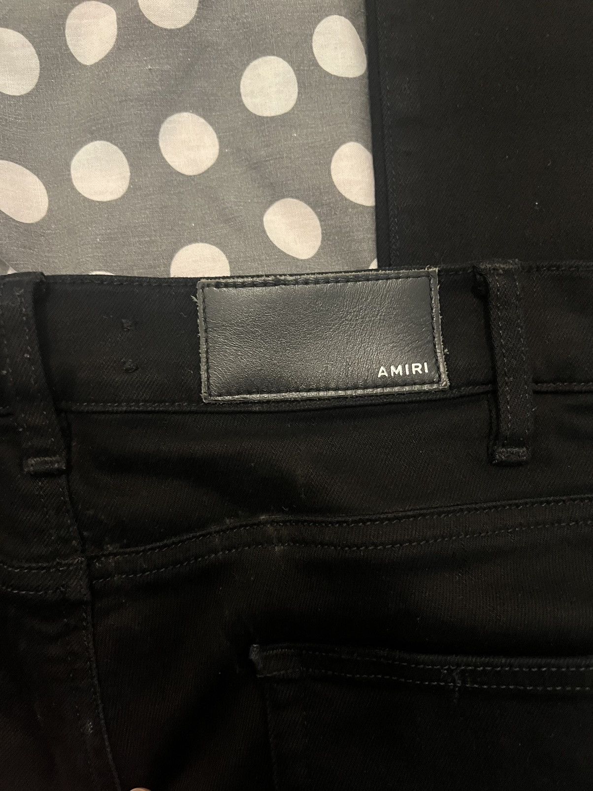 Amiri Distressed Denim Jeans Size US 30 / EU 46 - 8 Thumbnail