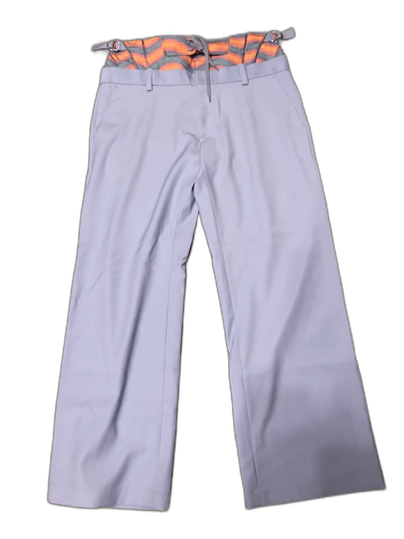 Balenciaga New Bluemarble Casual Wool Trousers Size M Size US 32 / EU 48 - 1 Thumbnail