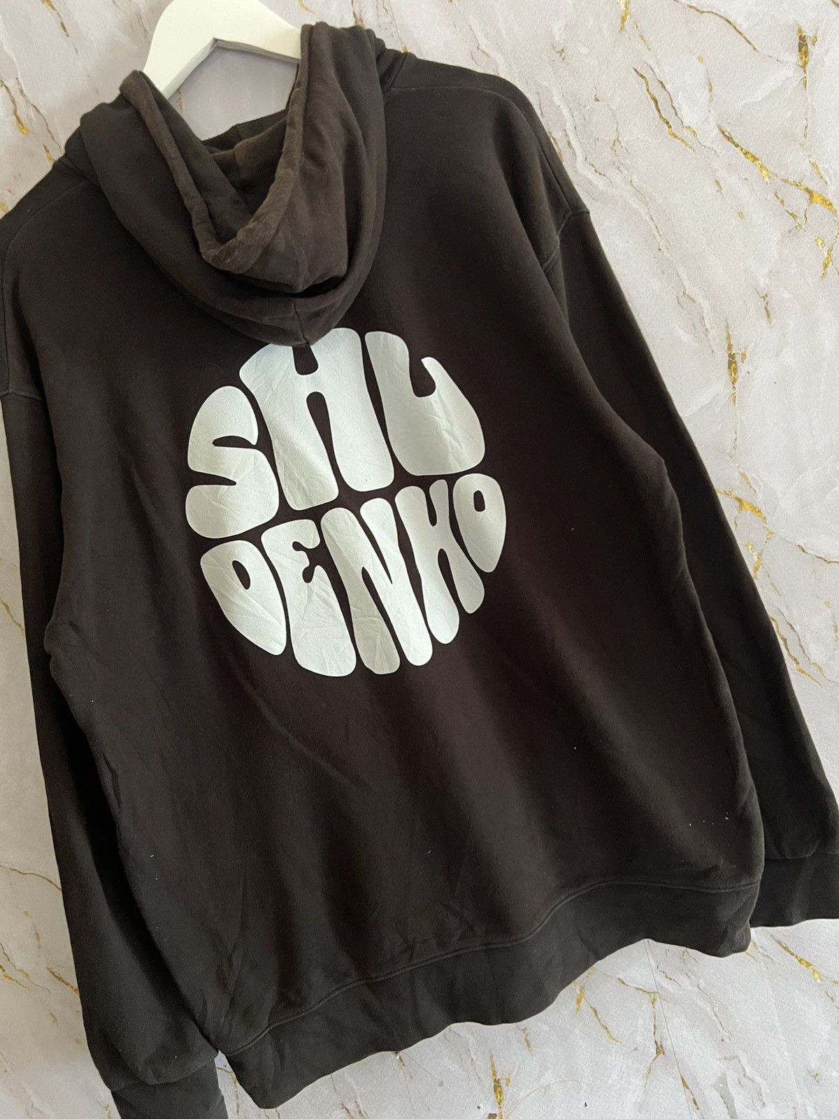 Japanese Brand 🔥 SHU DENKO HOODIE – JAPAN STREET CHAOS 🔥 Size US XXL / EU 58 / 5 - 4 Thumbnail