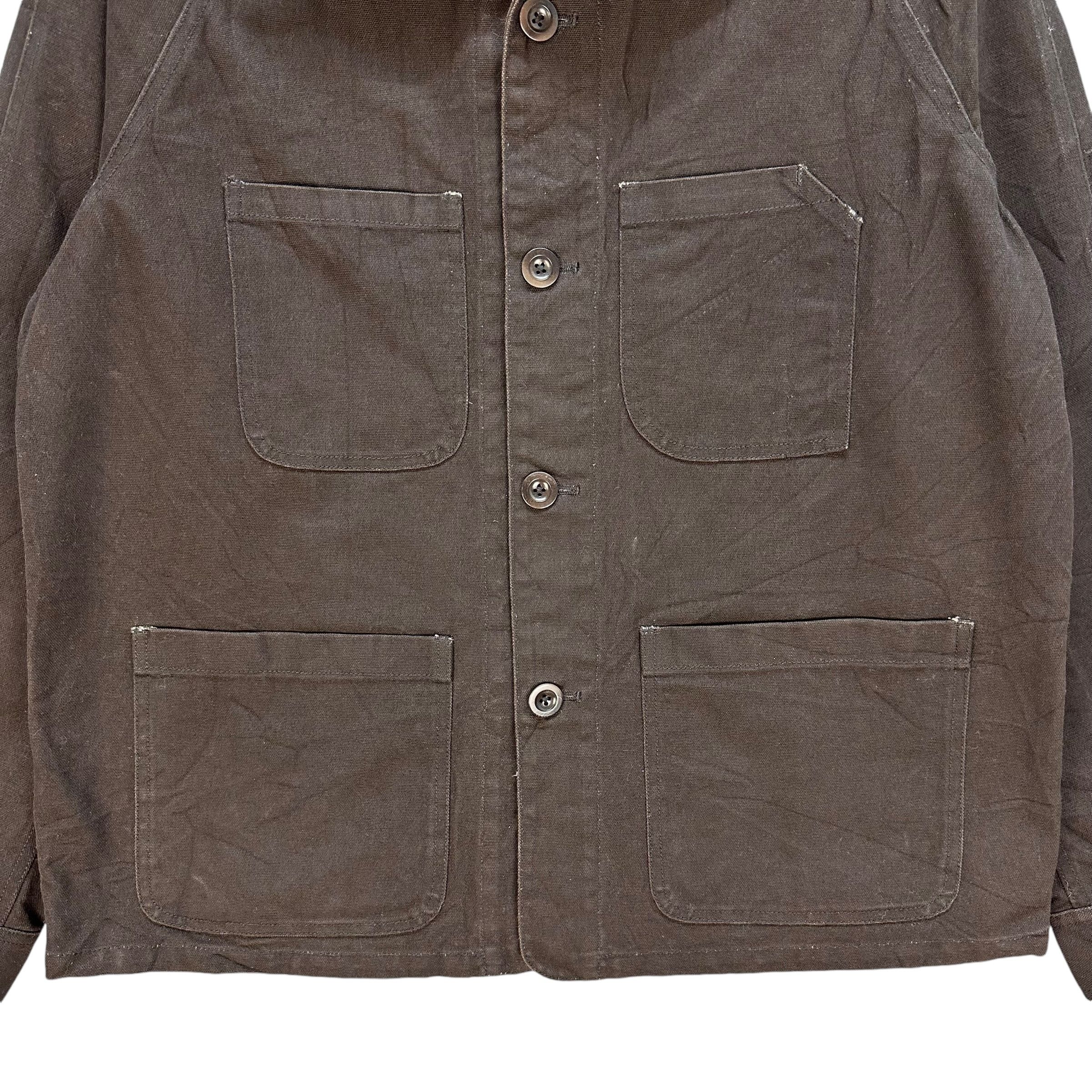 Freemans Sporting Club FREEMANS SPORTING CLUB Workwear Chore Jacket #109-1470 Size US L / EU 52-54 / 3 - 3 Thumbnail