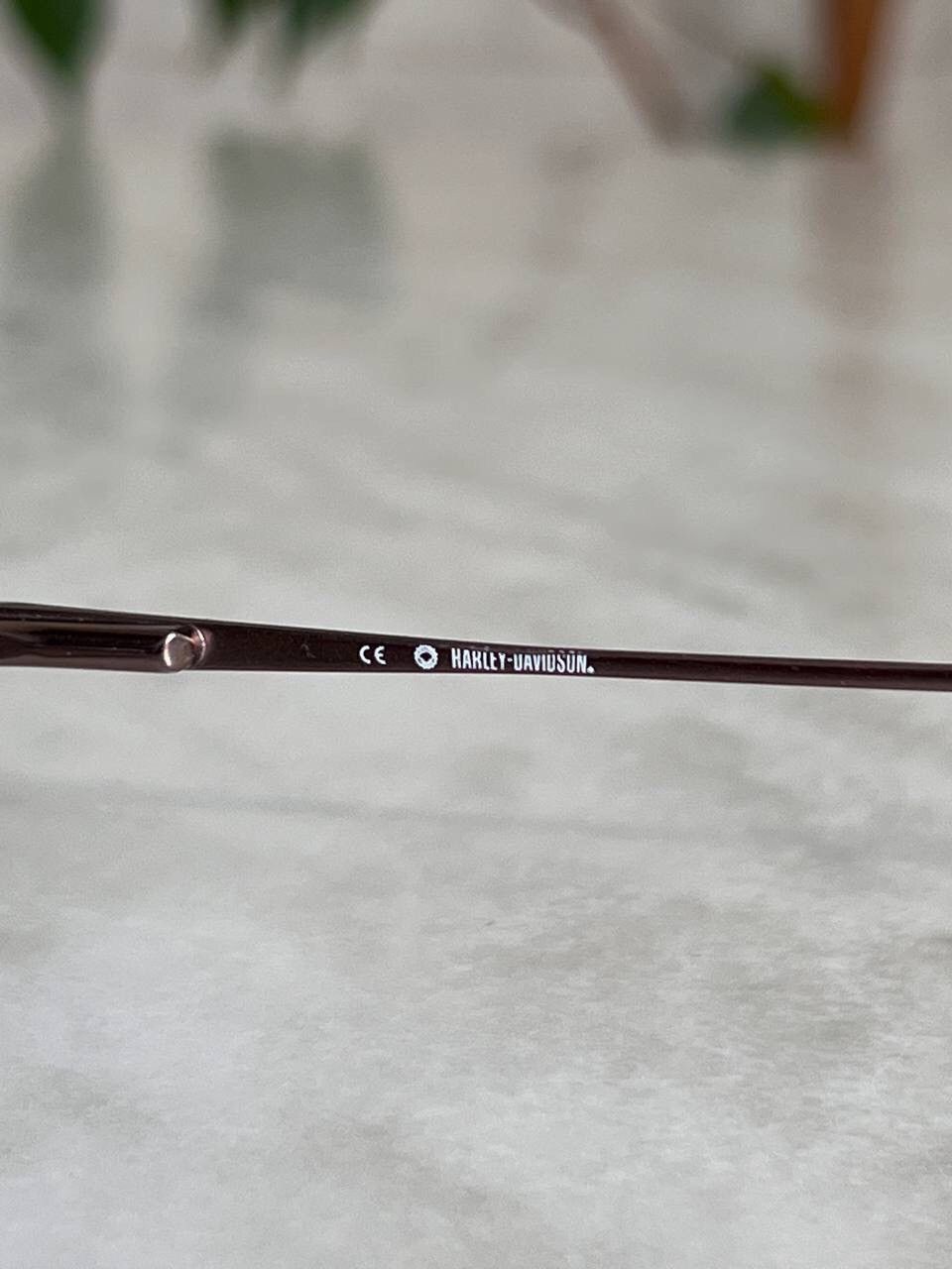 Harley Davidson × Vintage Vintage Harley Davidson classic formal Frame Eyeglasses Size ONE SIZE - 10 Thumbnail